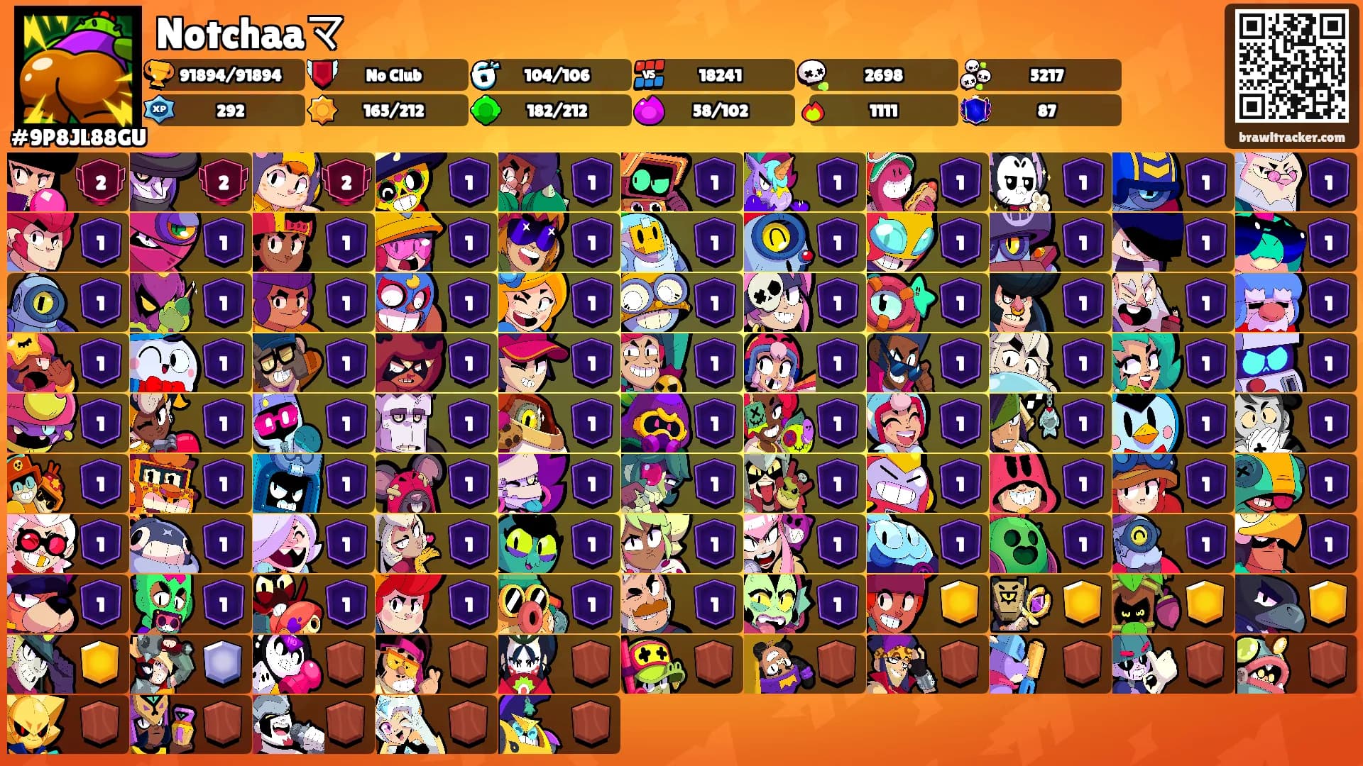 Notchaaマ's Ranks