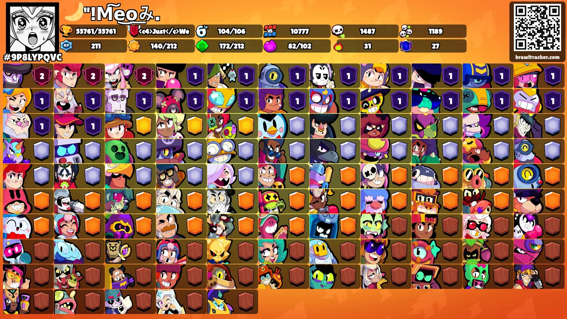 🌙"!M͠e͜o͟み.'s Ranks