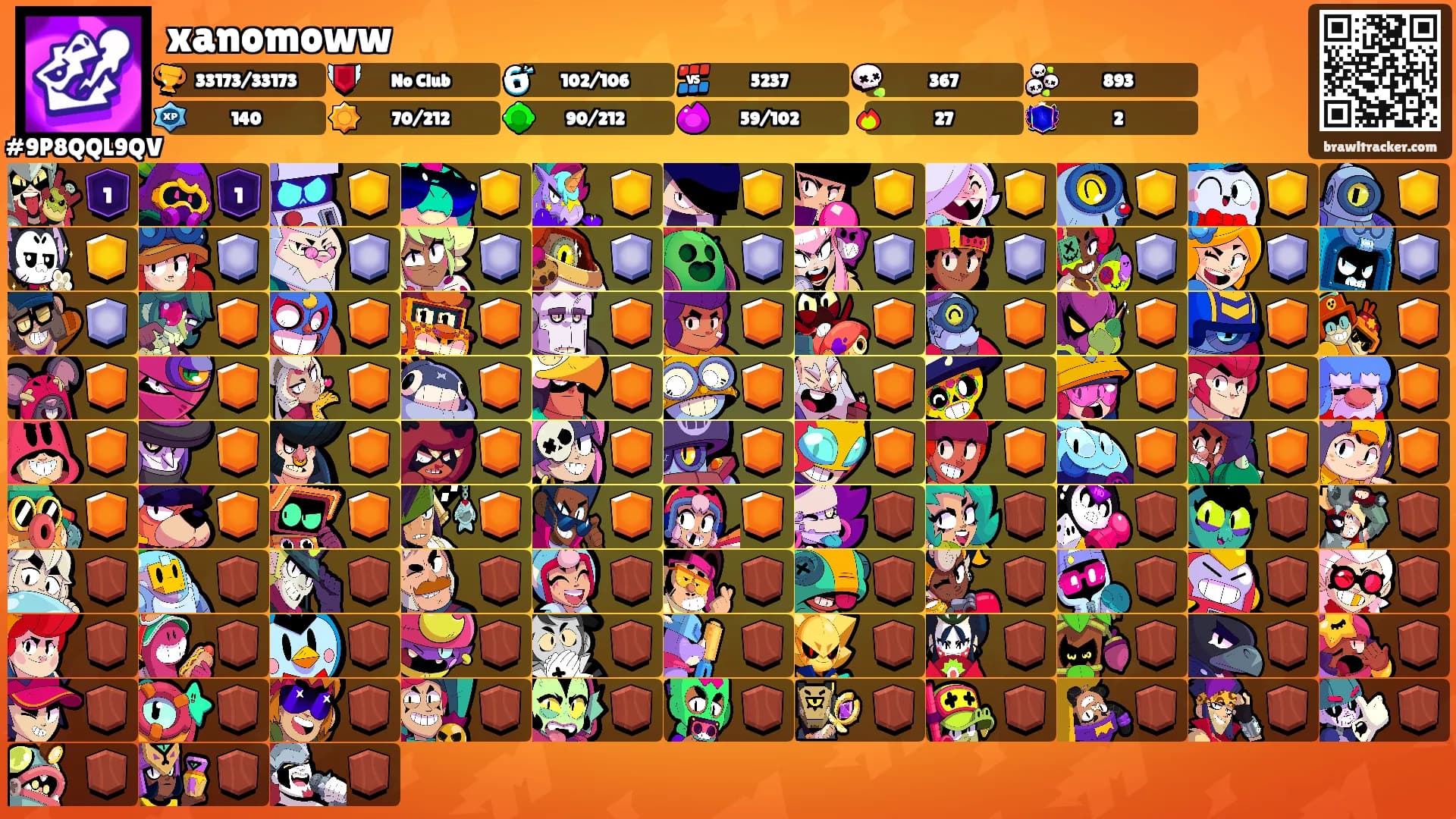 xanomoww's Ranks