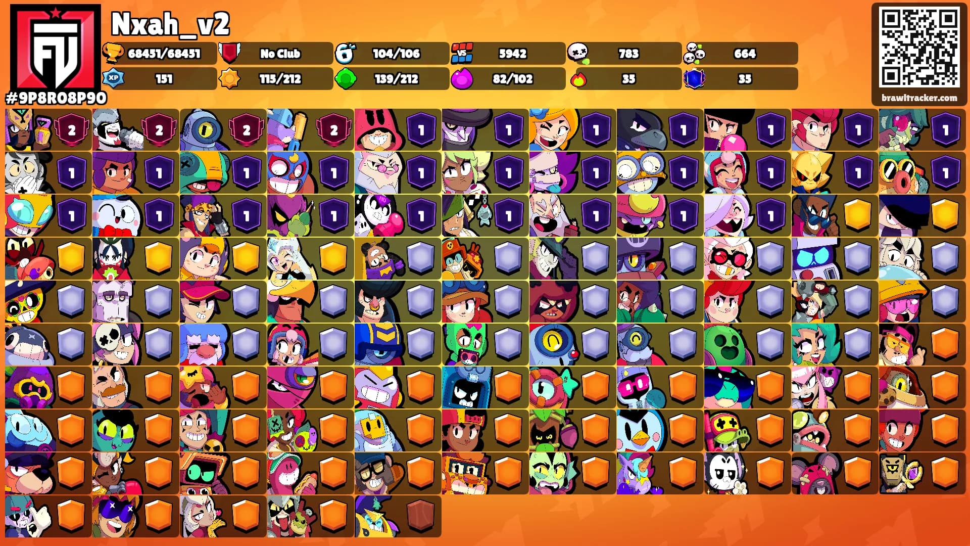 Nxah_v2's Ranks