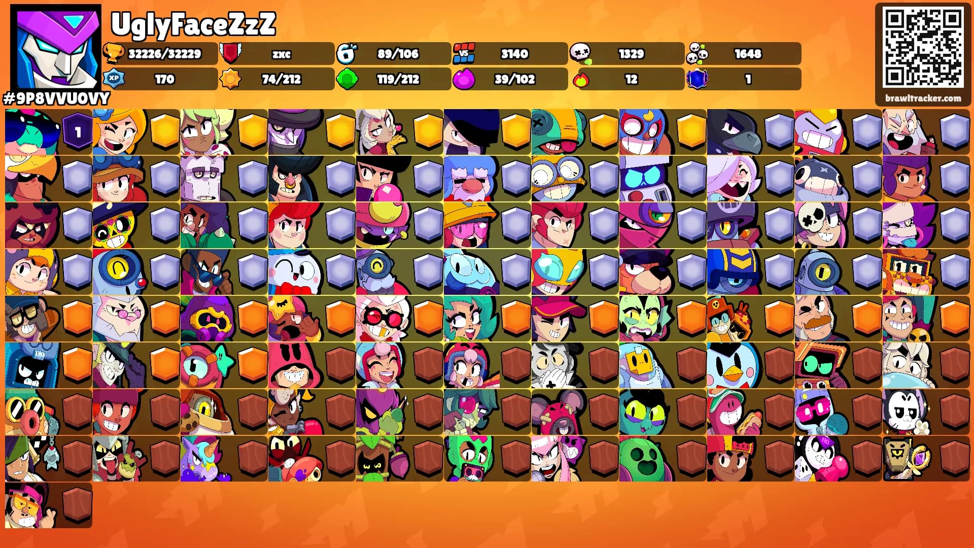 UglyFaceZzZ's Ranks
