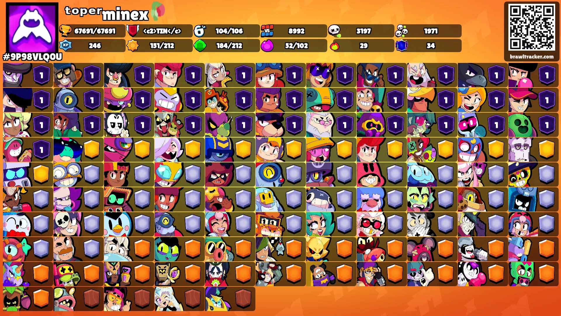 ᵗᵒᵖᵉʳminex🥀's Ranks
