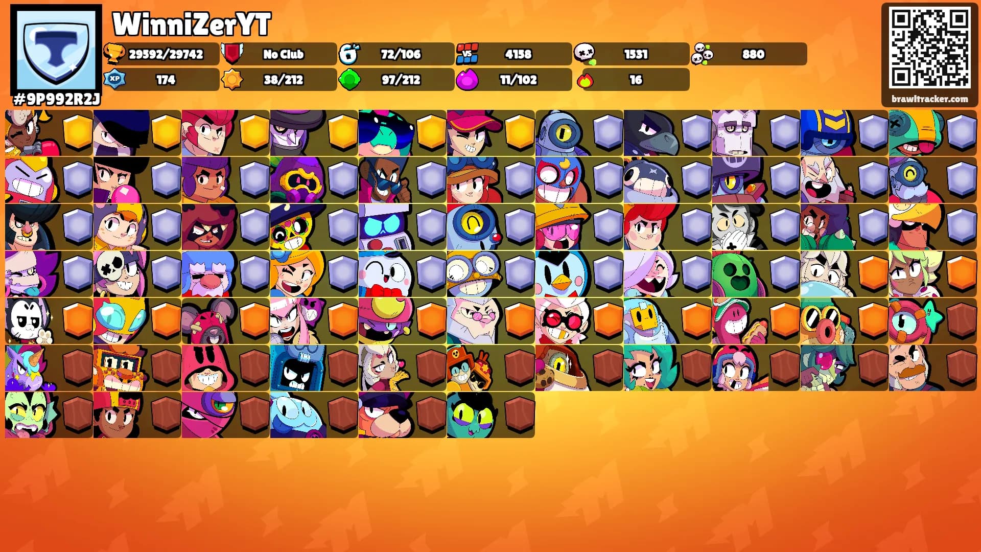 WinniZerYT's Ranks