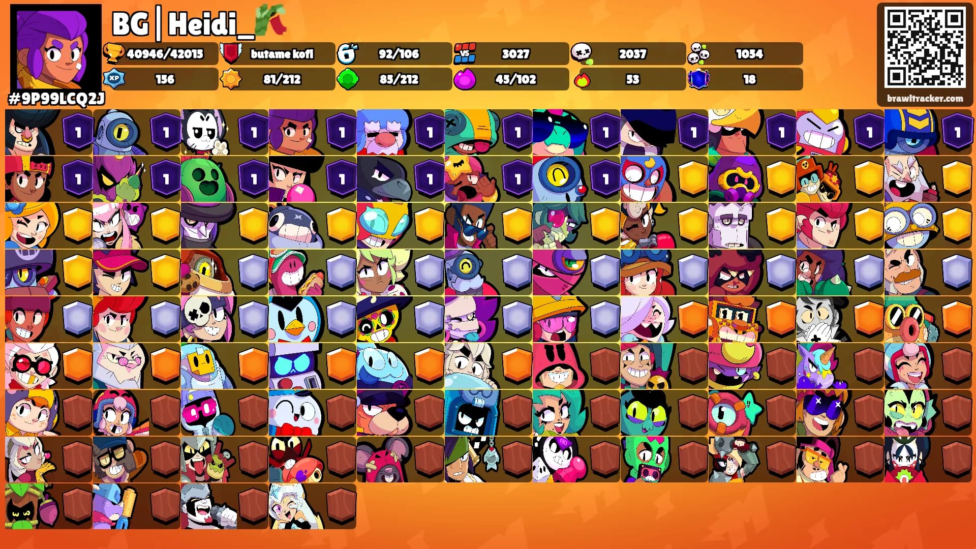 BG|Heidi_🎋's Ranks