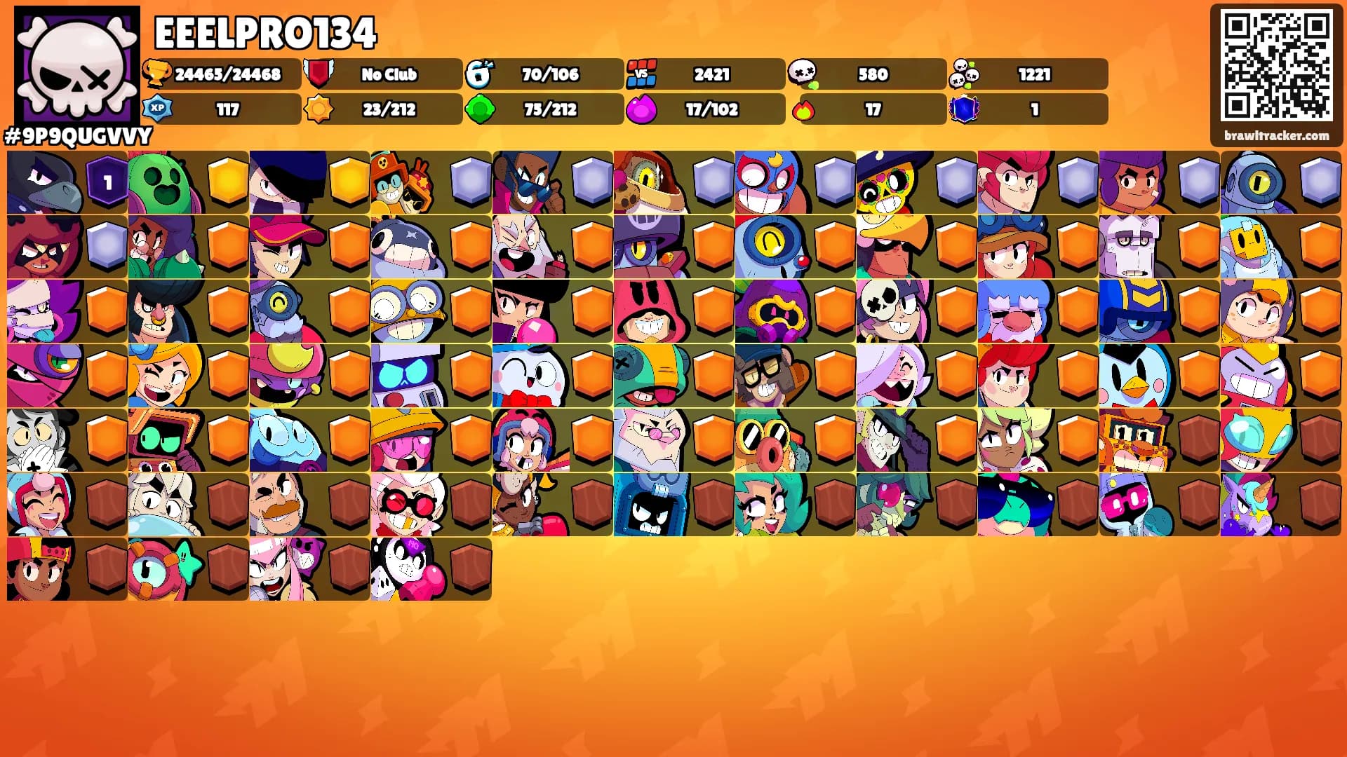 EEELPRO134's Ranks