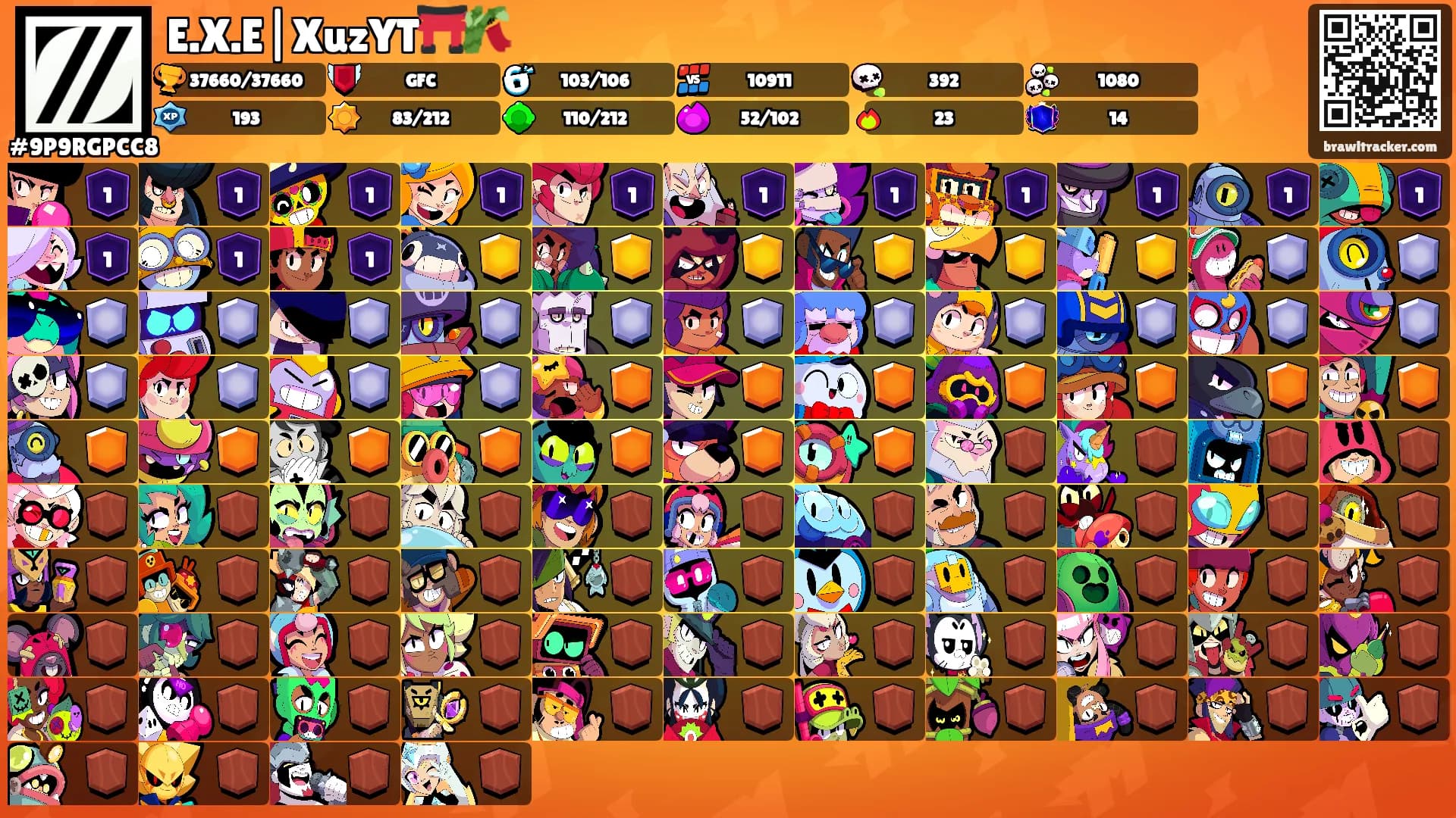 E.X.E|XuzYT⛩️🎋's Ranks