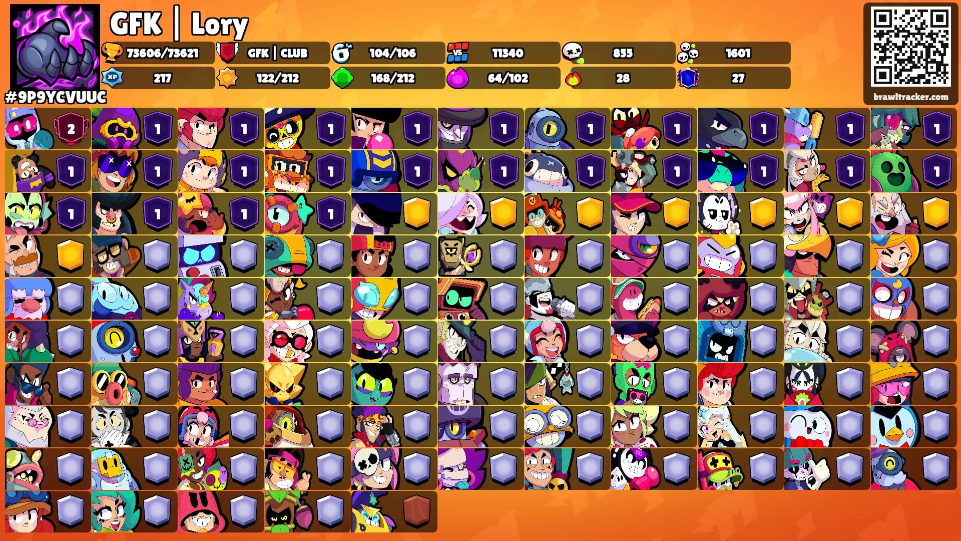 GFK | Lory ⚡'s Ranks