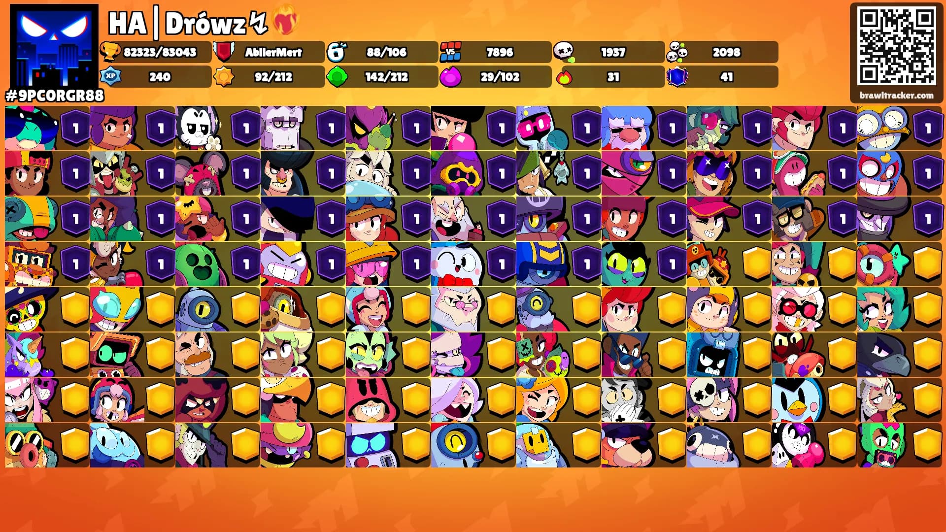 HA|Drówz↯❤️‍🔥's Ranks