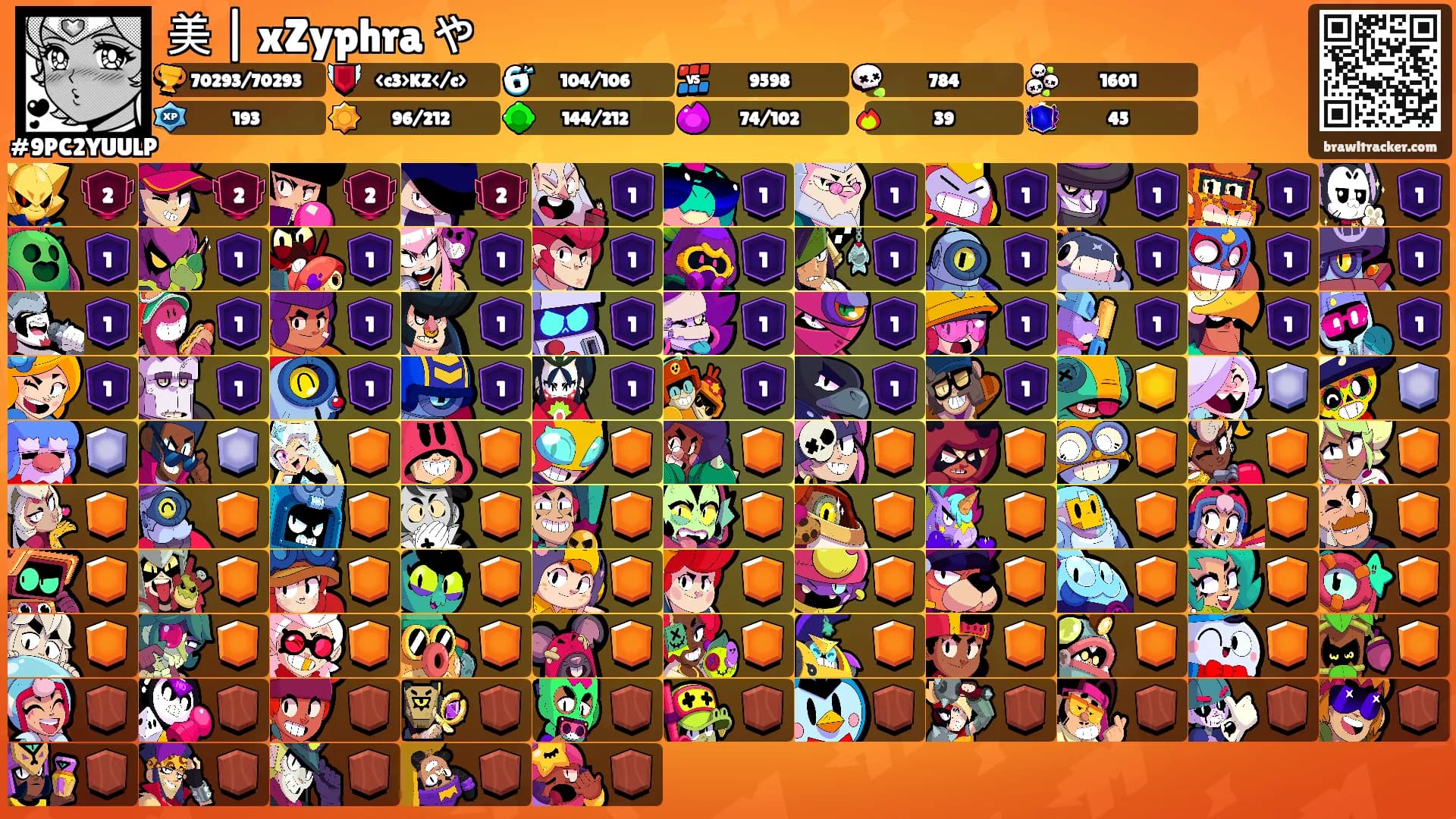 美 | xZyphra や's Ranks