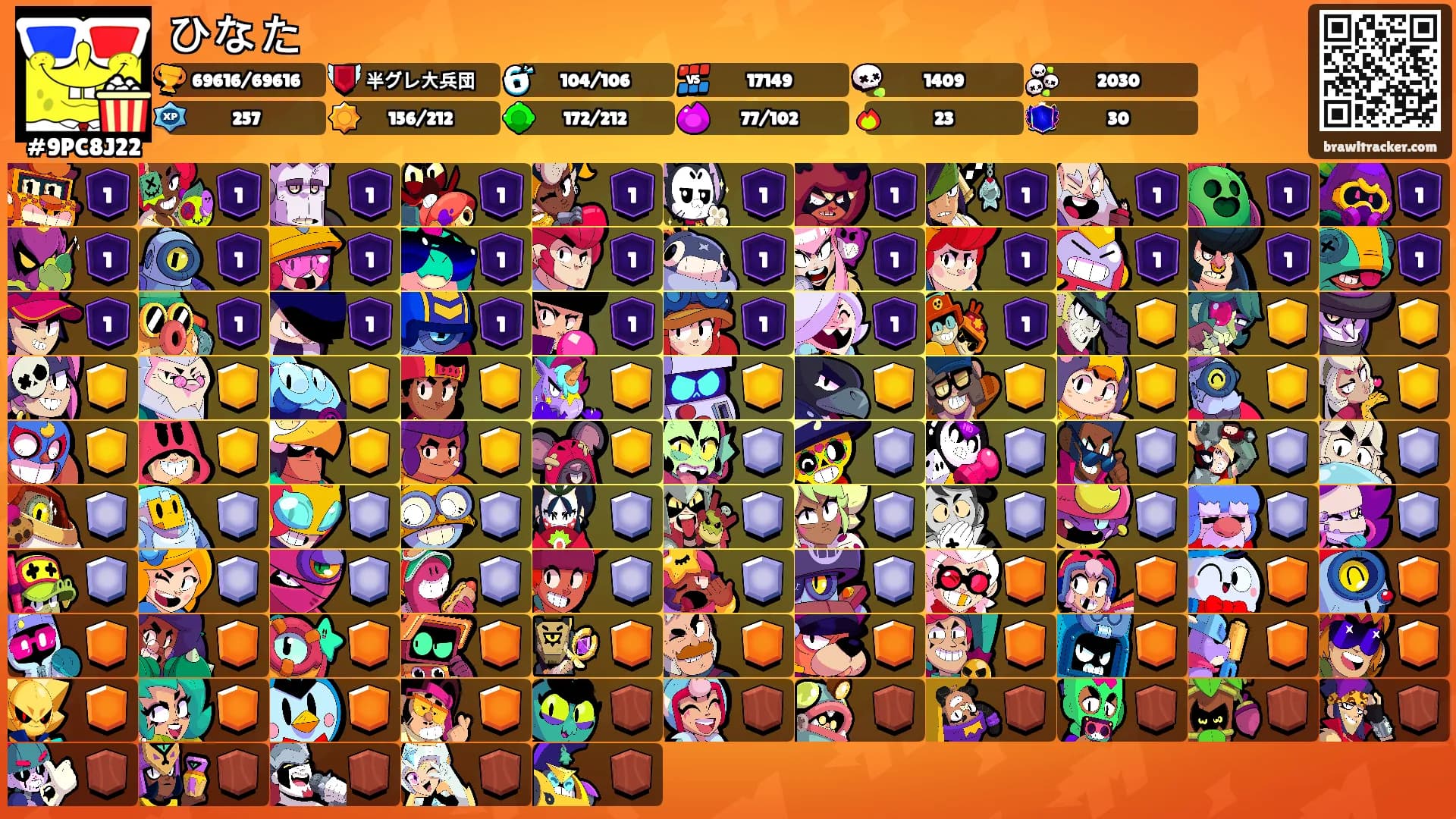 ひなた's Ranks