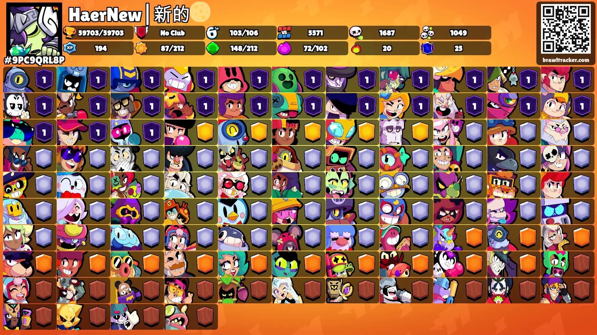 HaerNew|新的🌕's Ranks