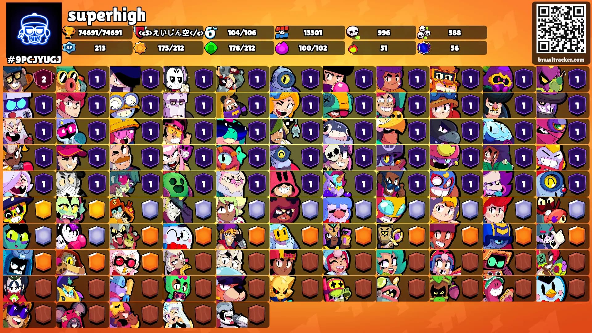 superhigh's Ranks