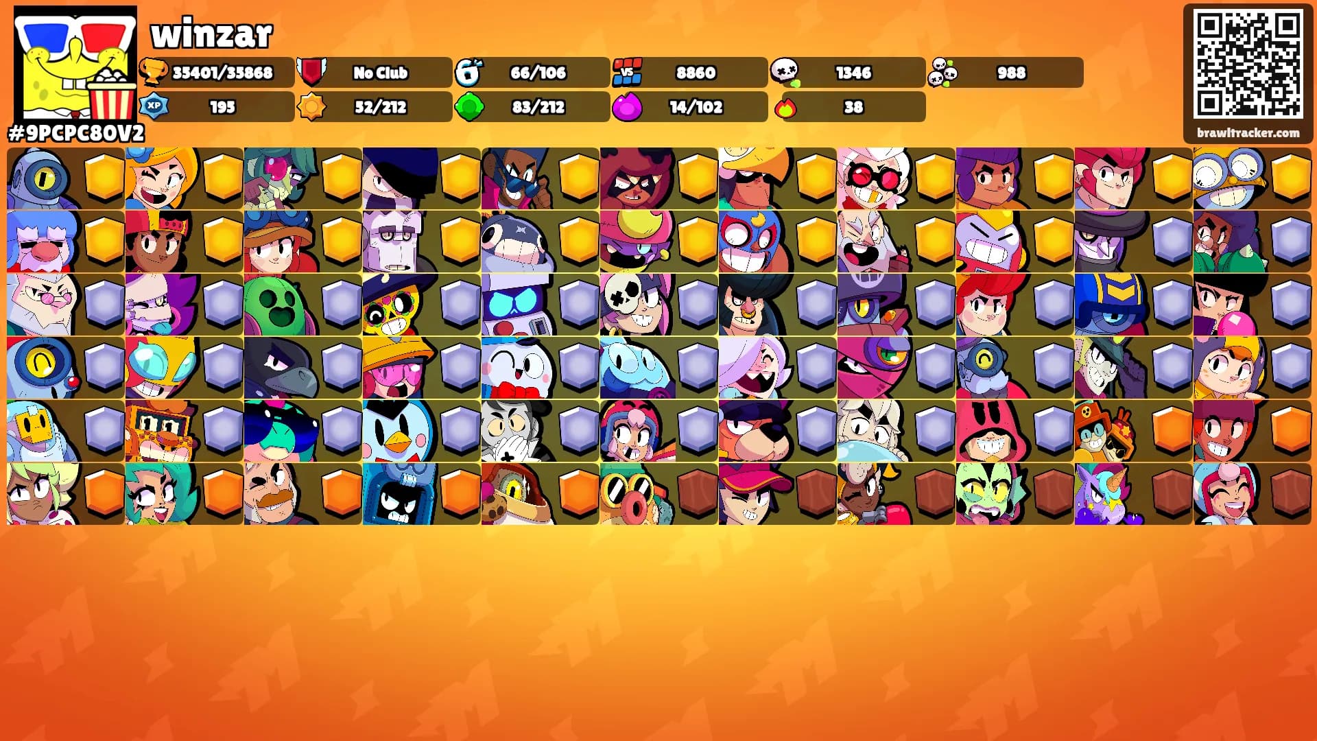 winzar's Ranks