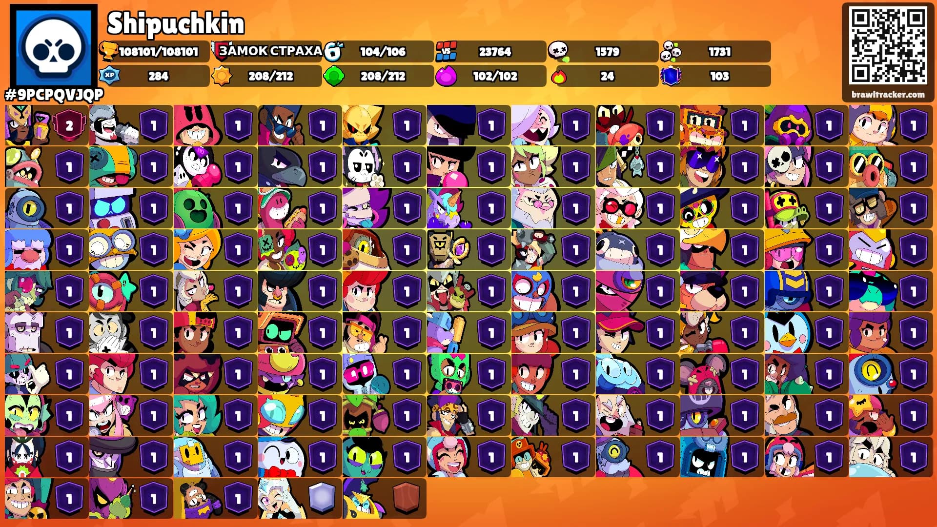 Shipuchkin's Ranks