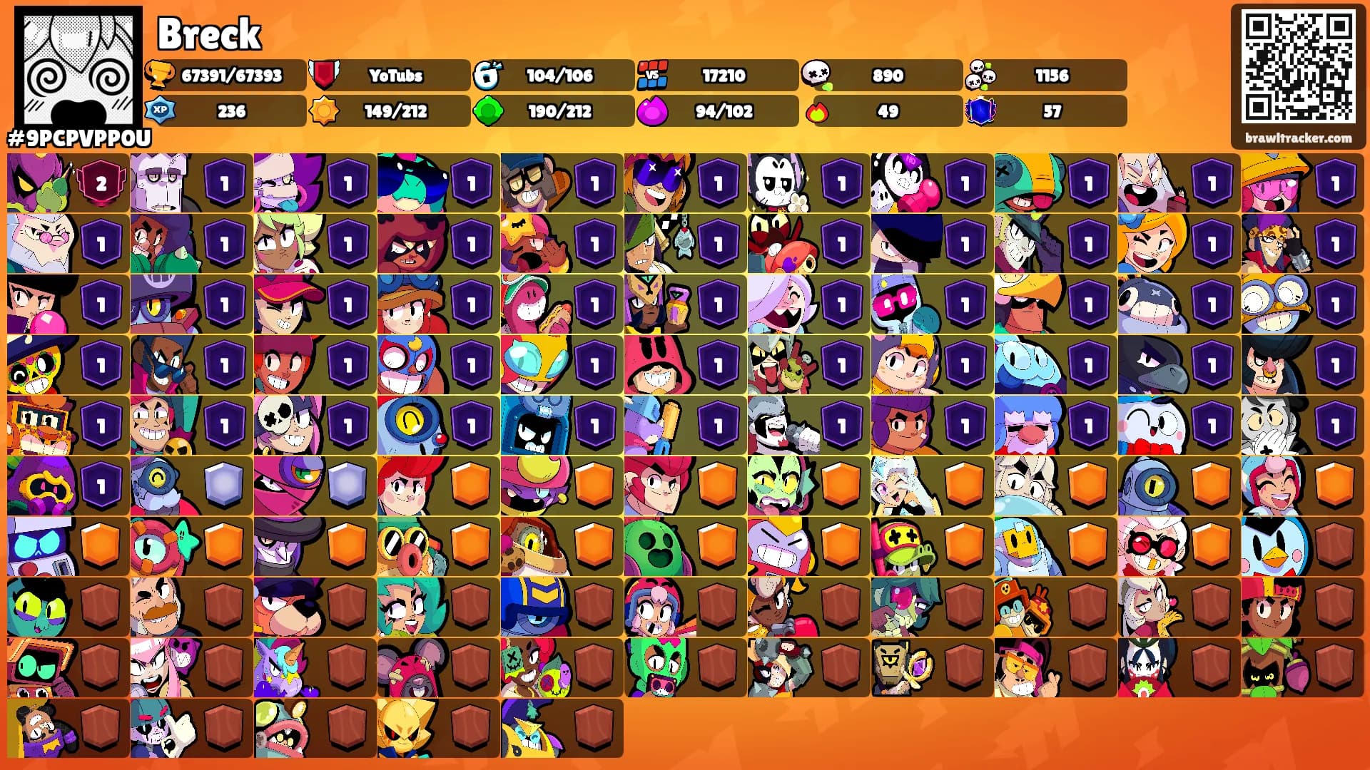 Breck's Ranks