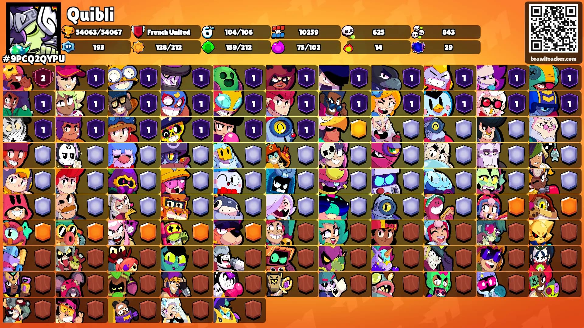 Quibli's Ranks