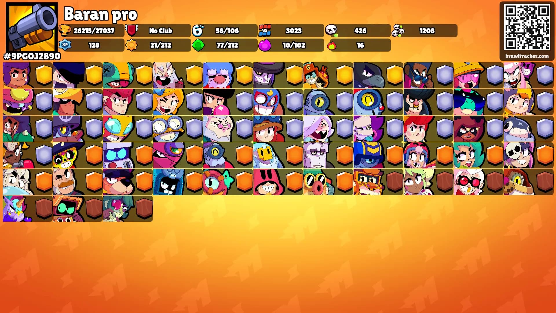 Baran pro's Ranks