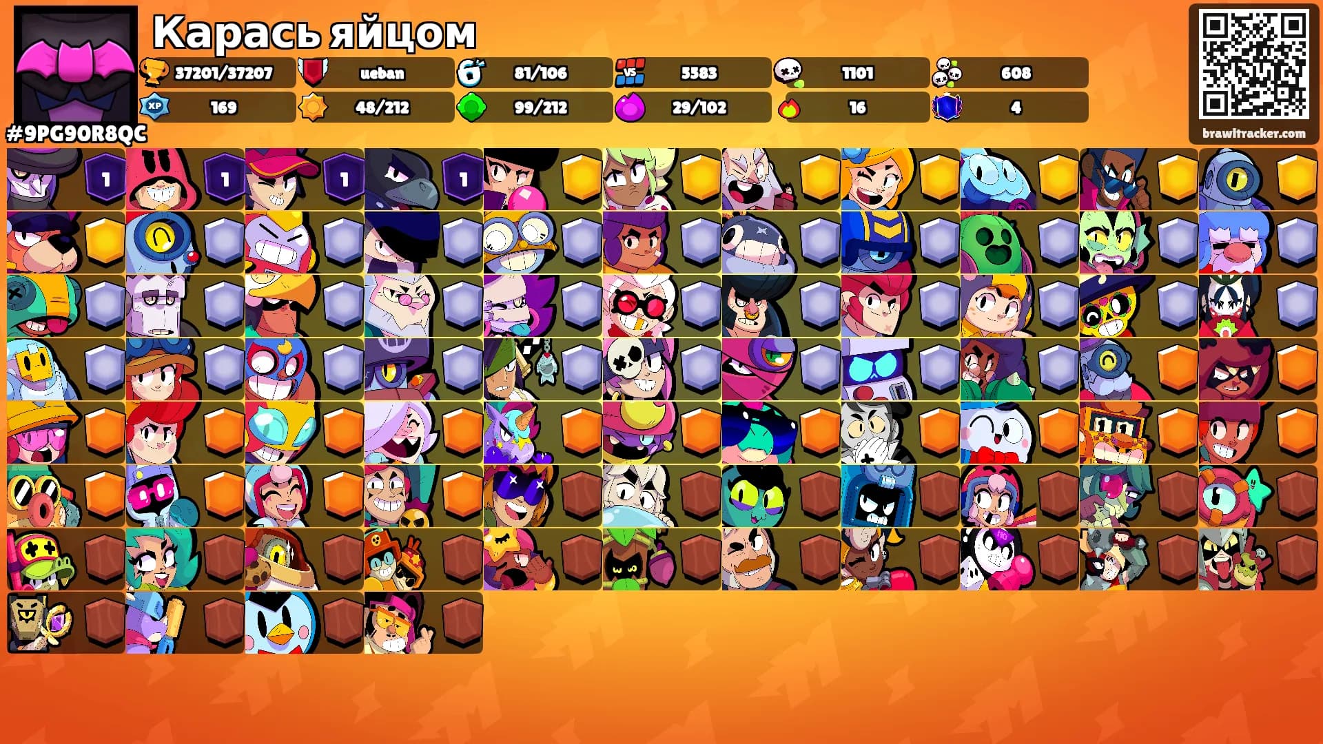 Карась яйцом's Ranks