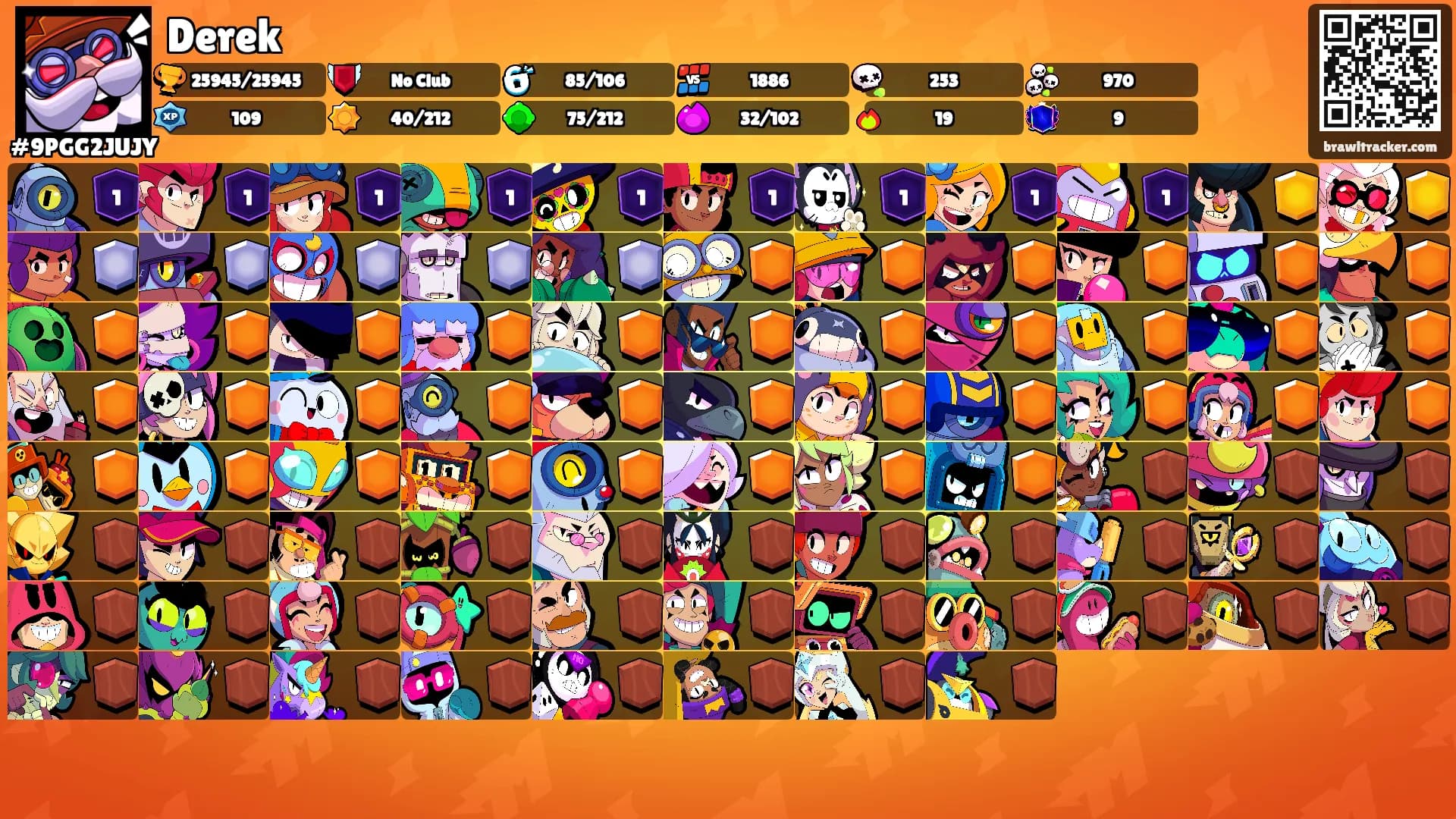 Derek's Ranks