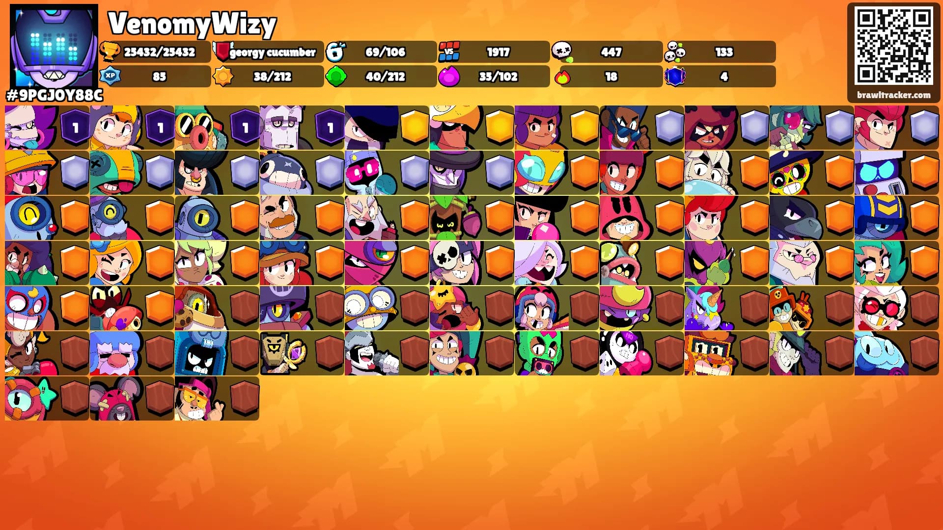 VenomyWizy's Ranks