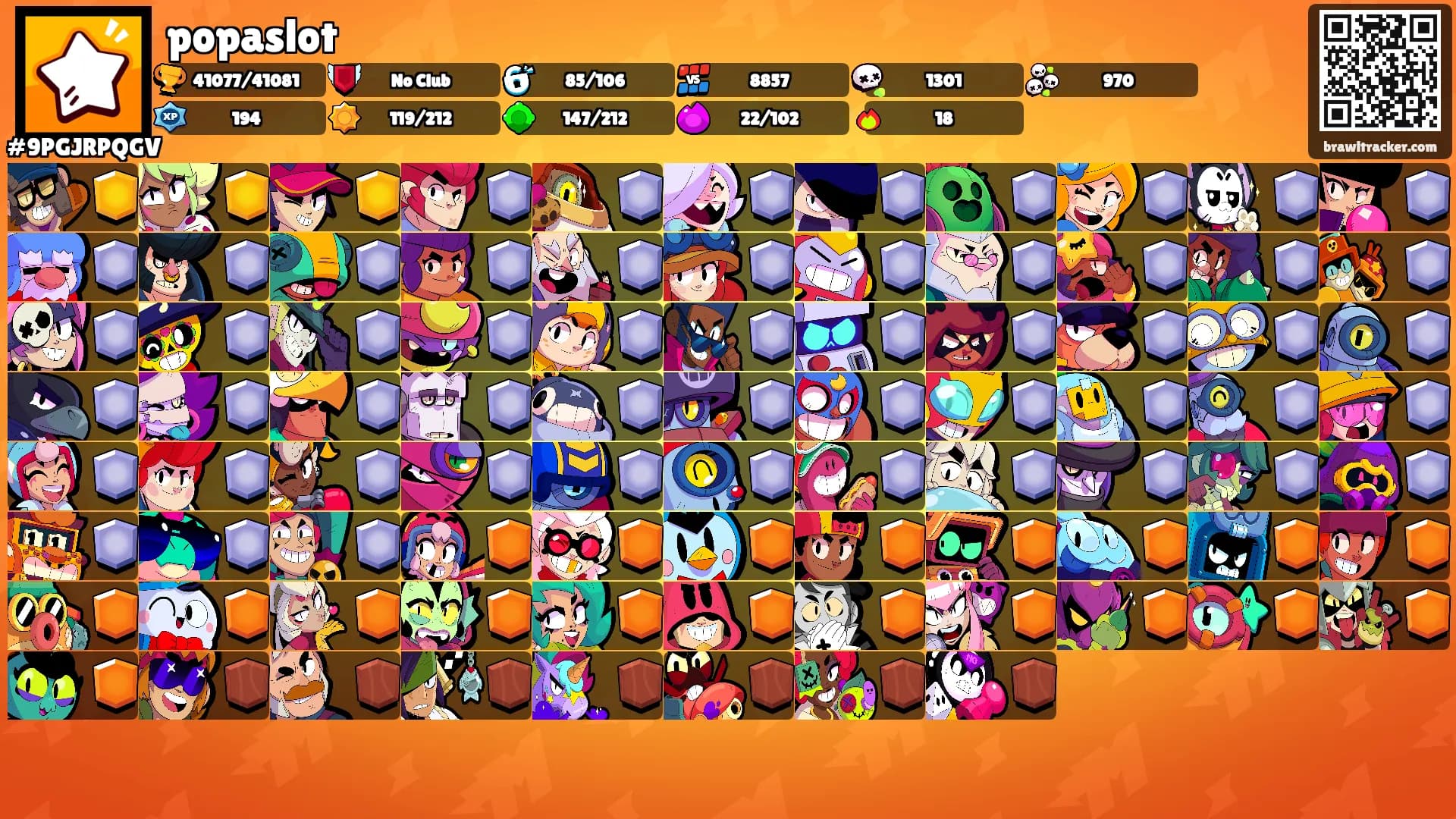 popaslot's Ranks