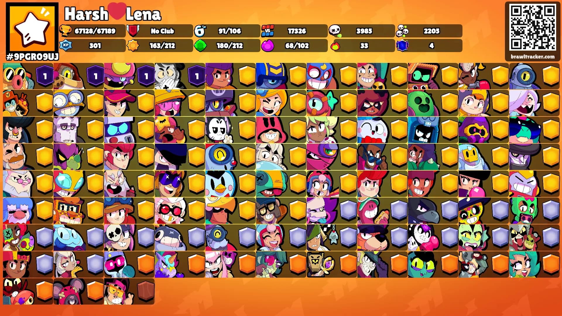 Harsh❤️Lena's Ranks