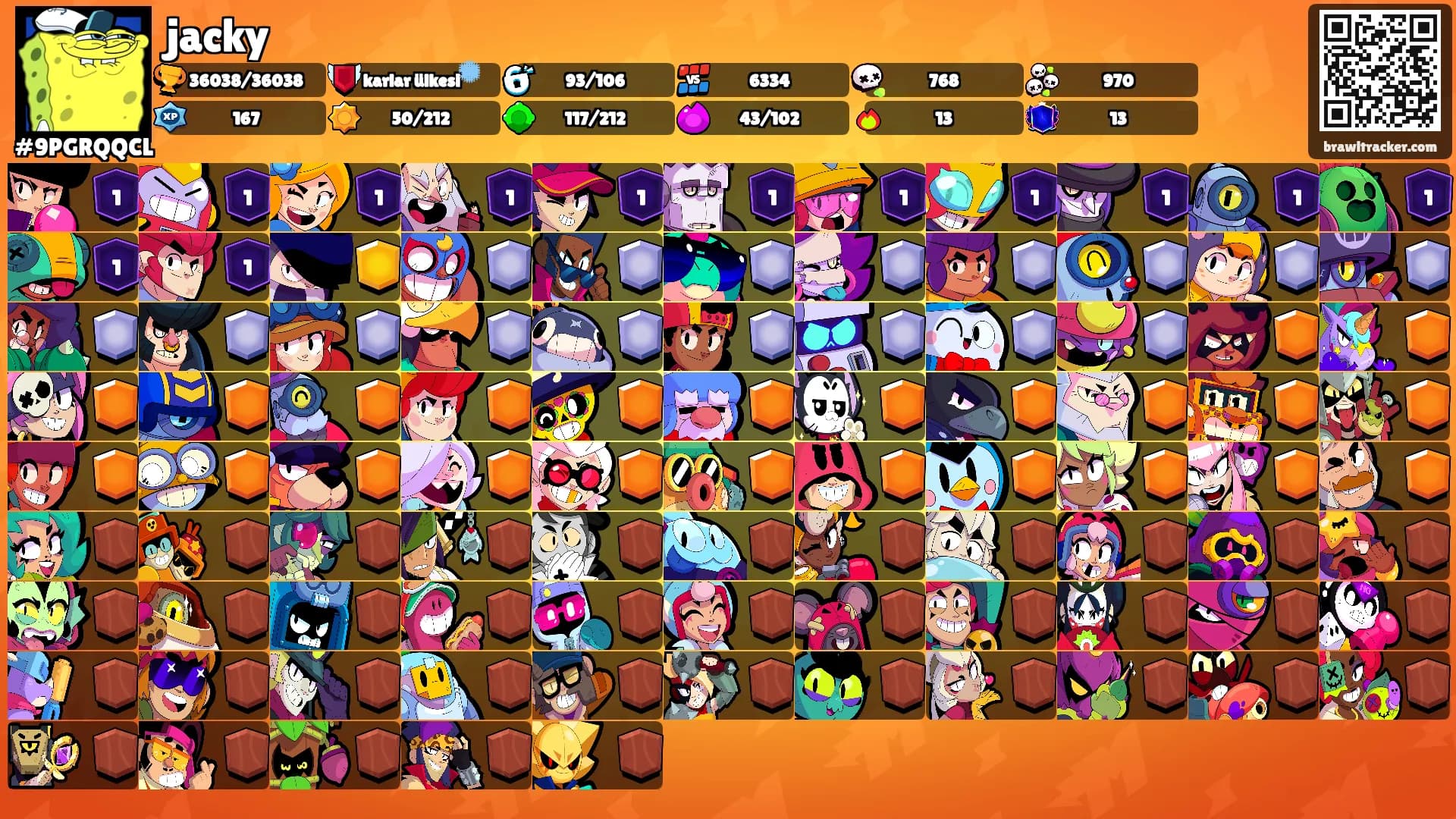 jacky's Ranks