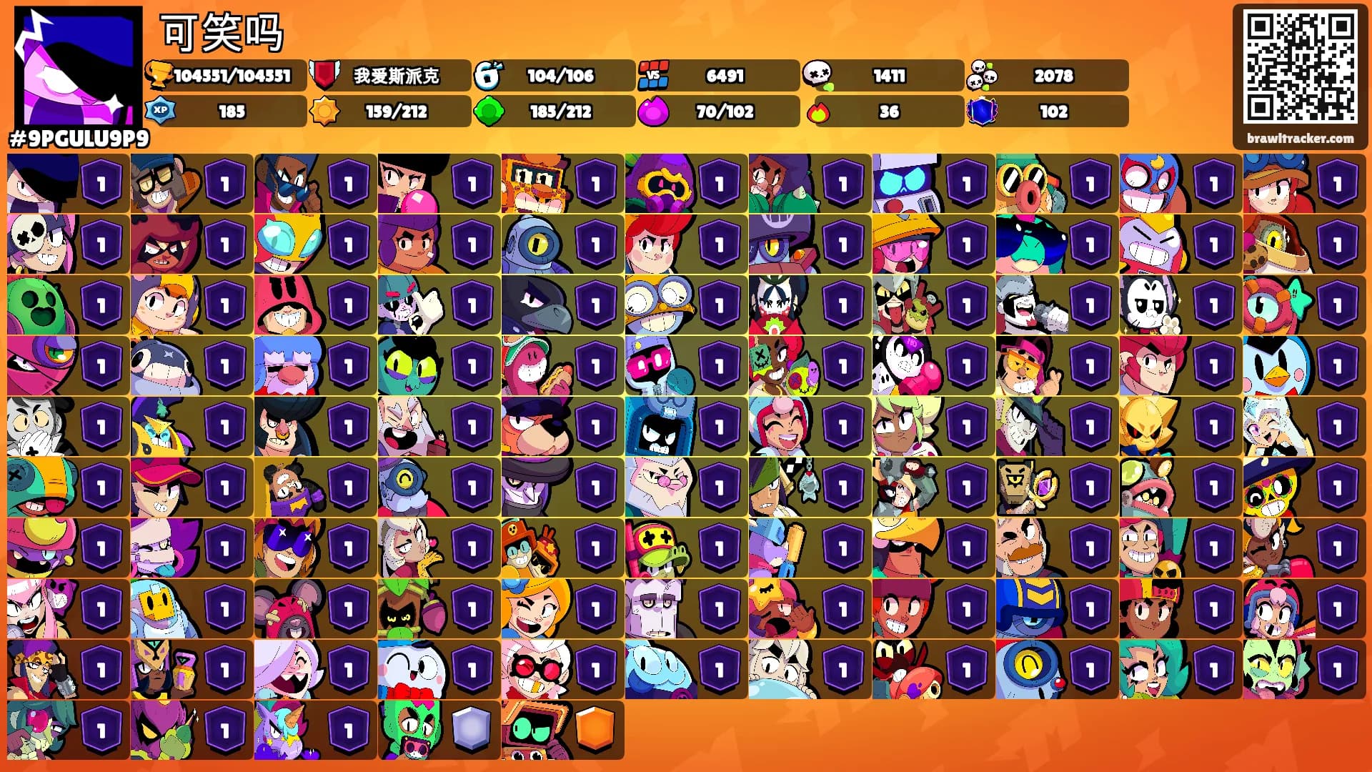 可笑吗's Ranks