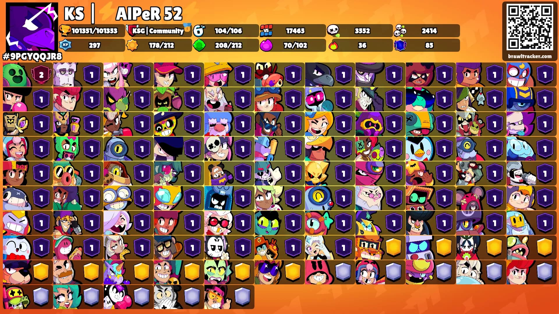 KS |⚡AlPeR 52⚡'s Ranks