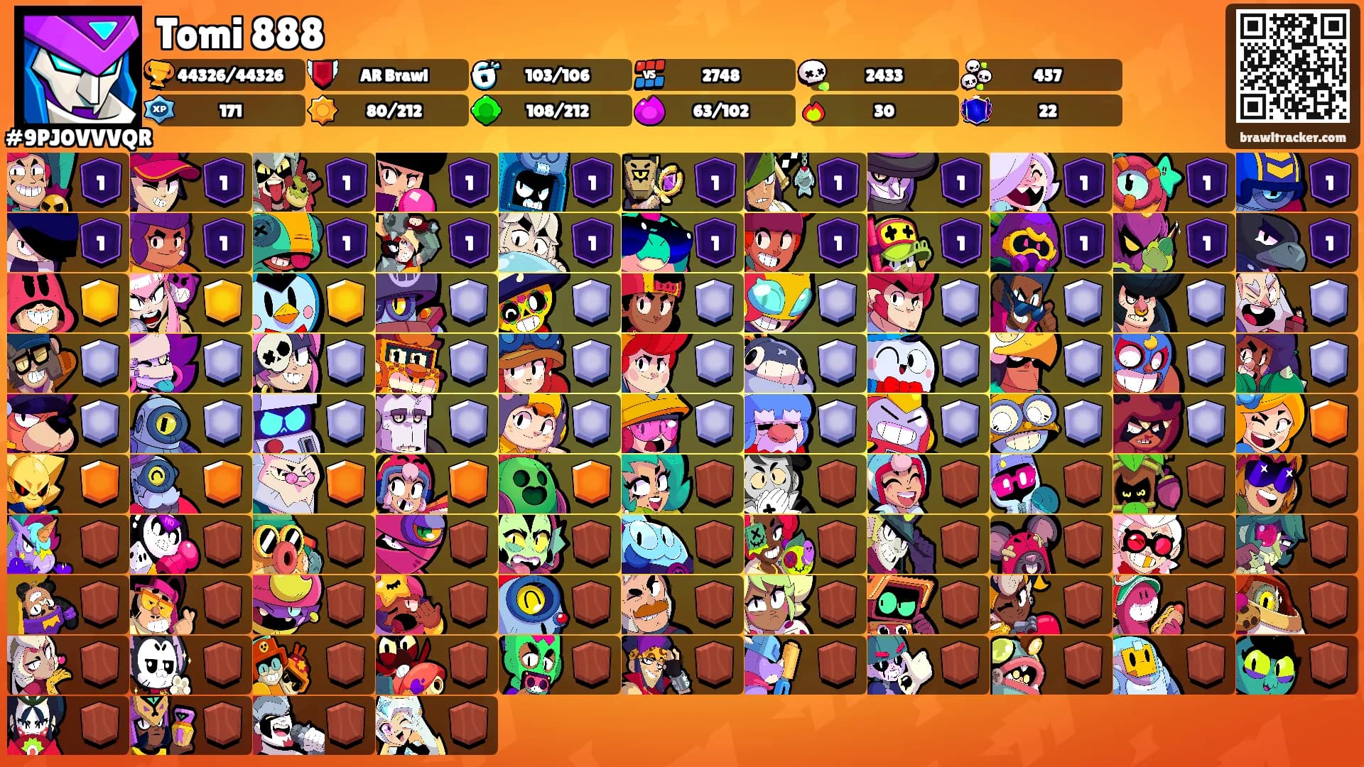 Tomi 888's Ranks