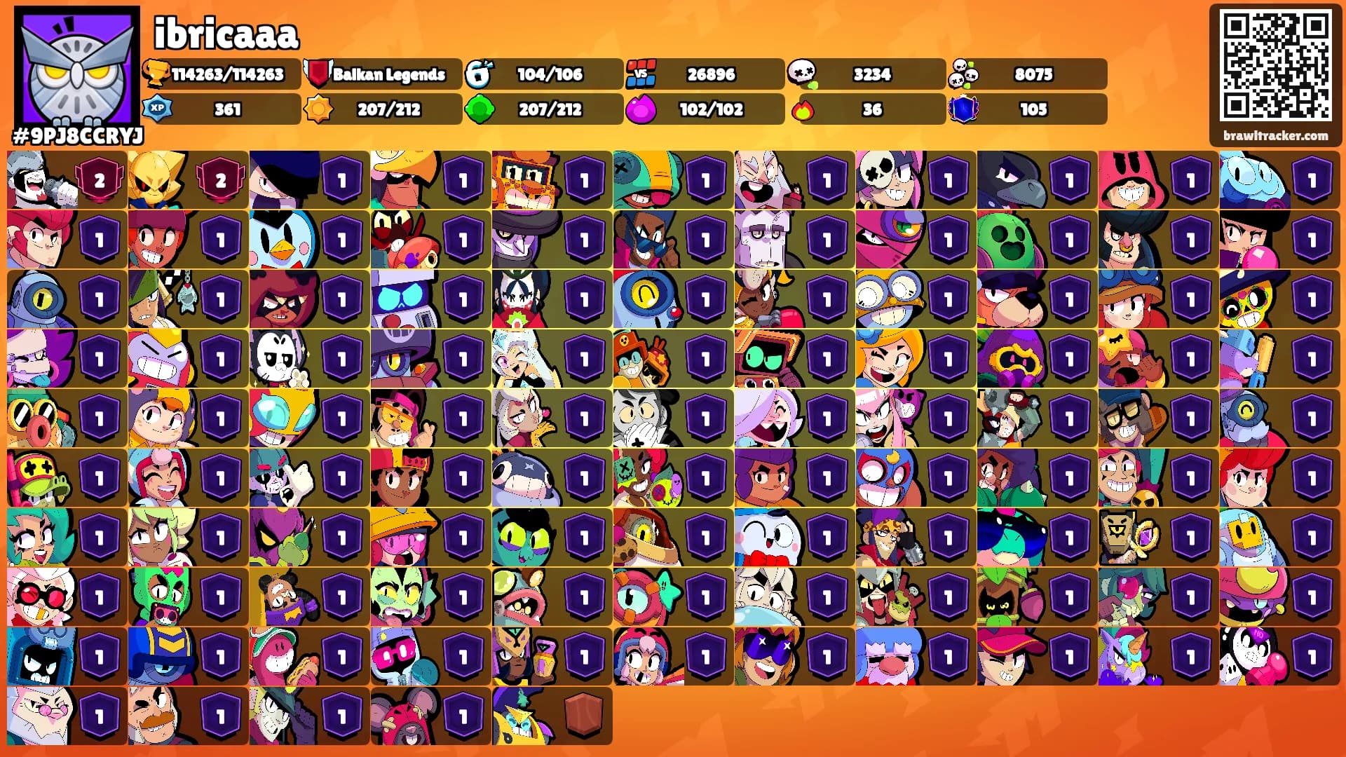 ibricaaa's Ranks