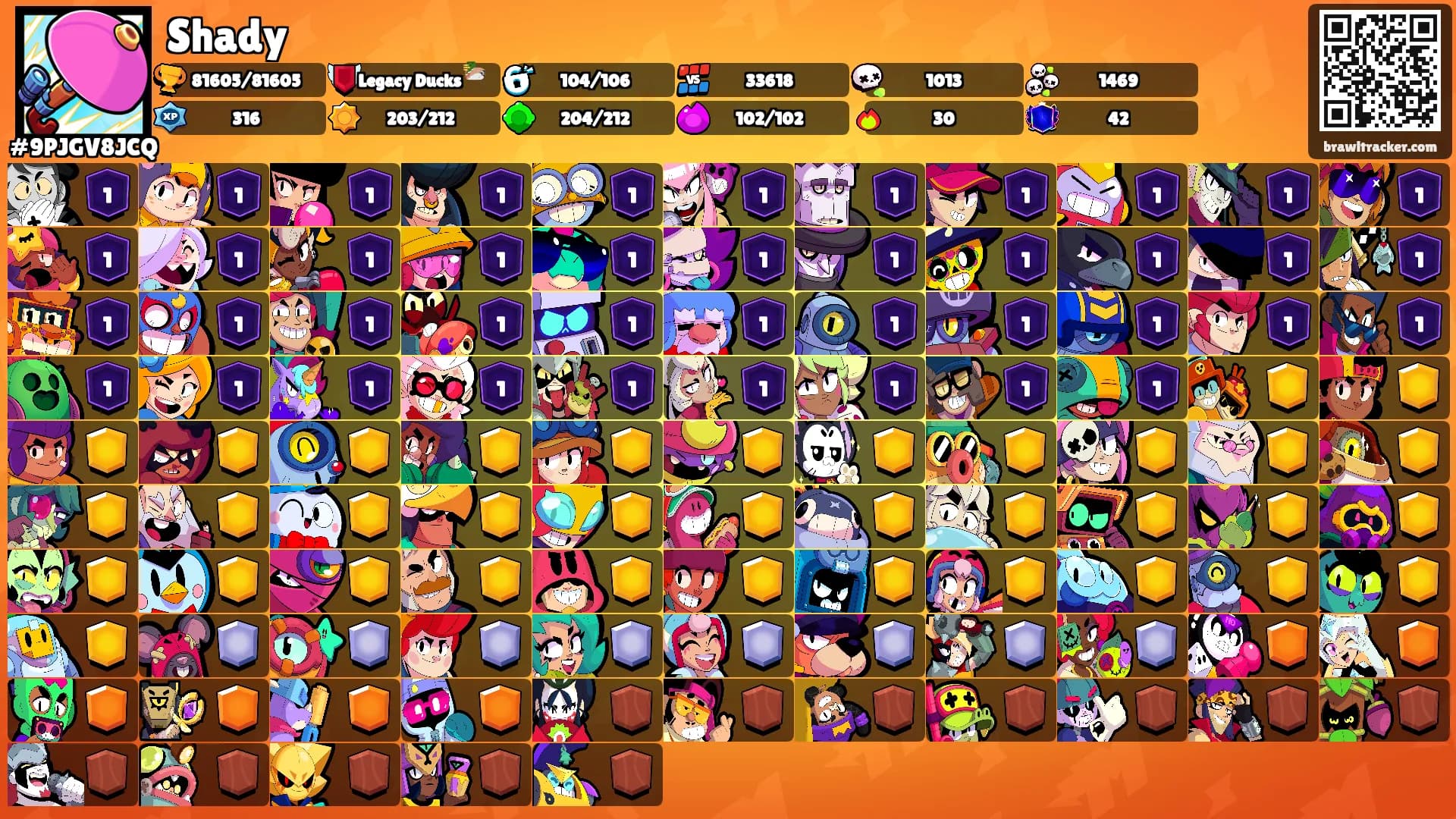 Shady's Ranks