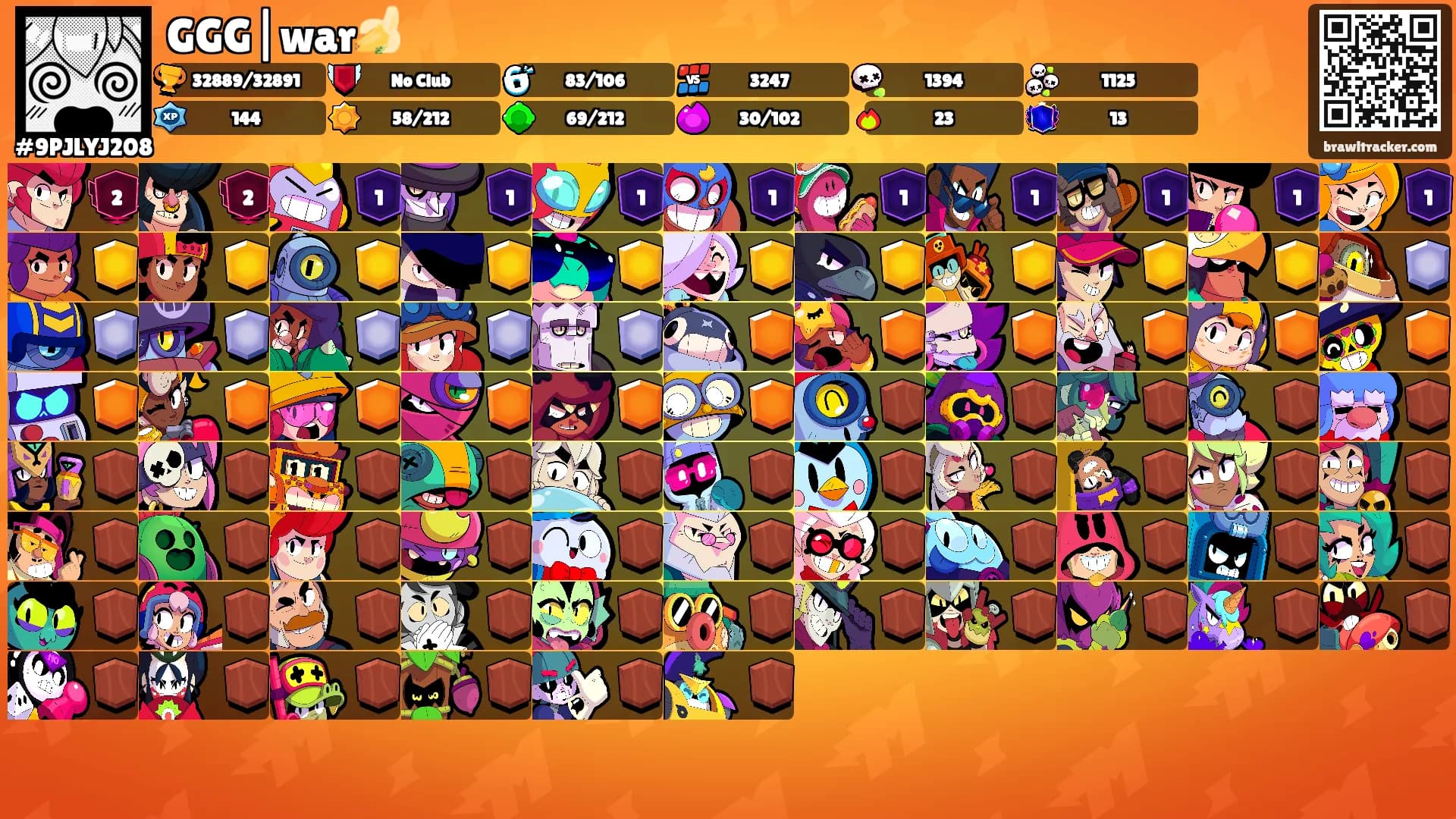GGG|war🍌's Ranks