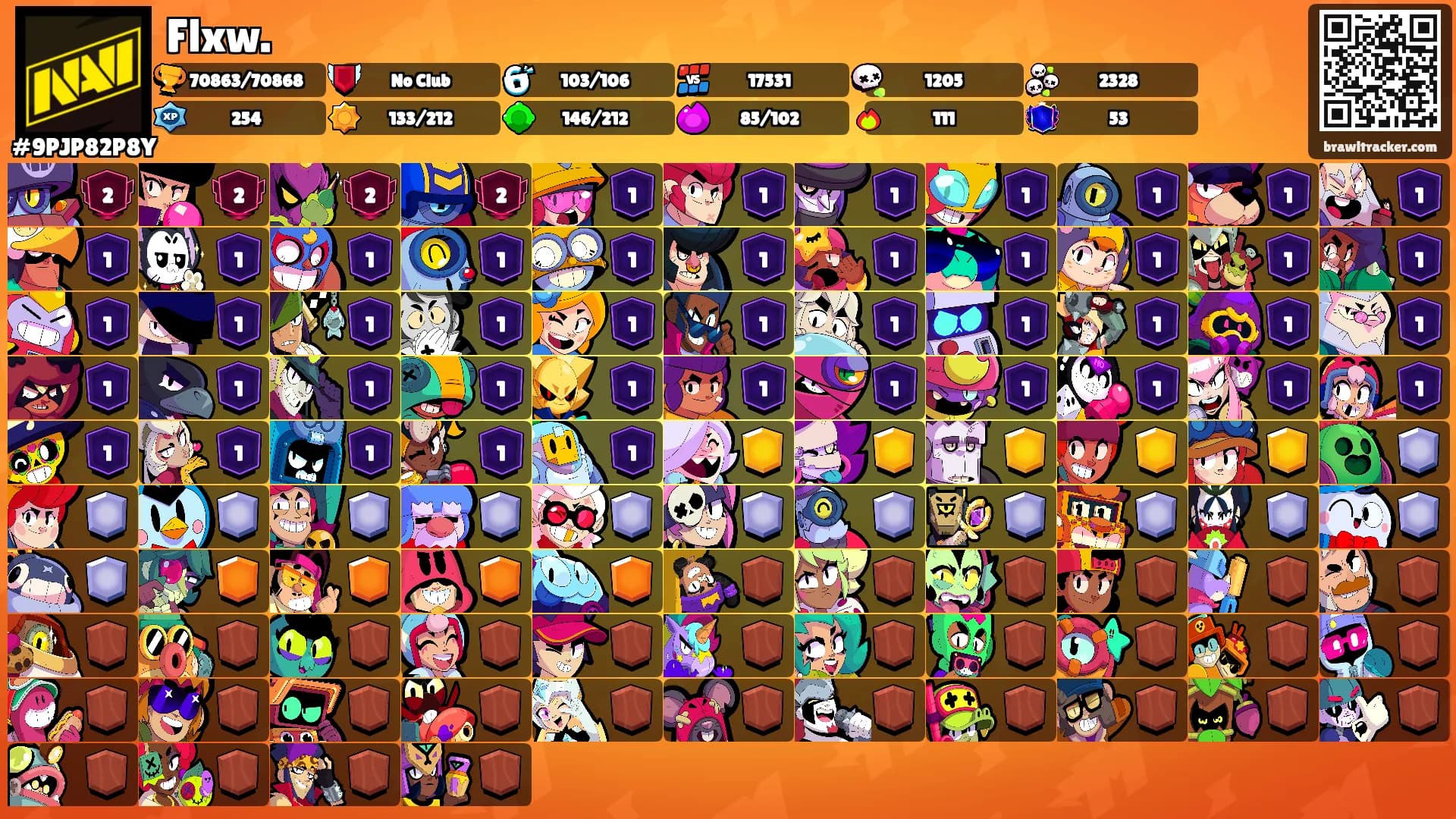 Flxw.'s Ranks