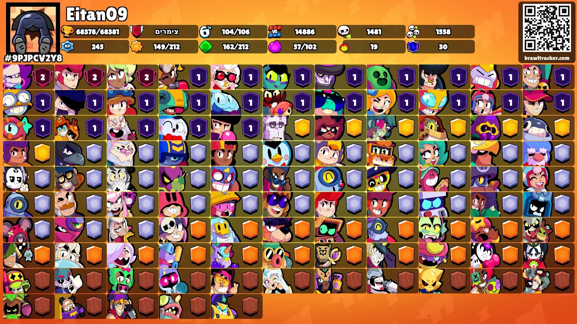 Eitan09's Ranks
