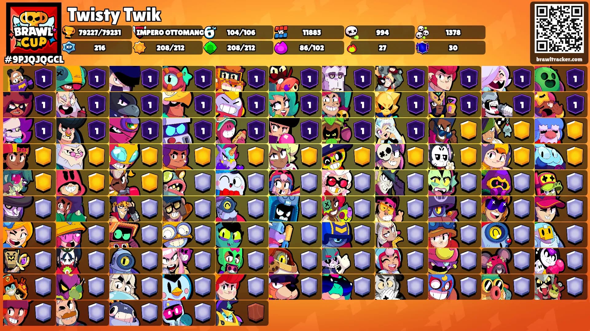 Twisty Twik's Ranks