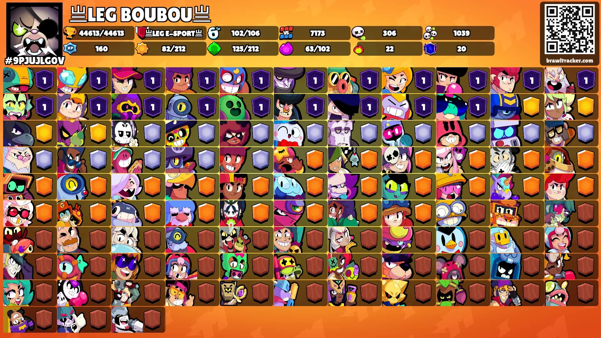 亗LEG BOUBOU亗's Ranks