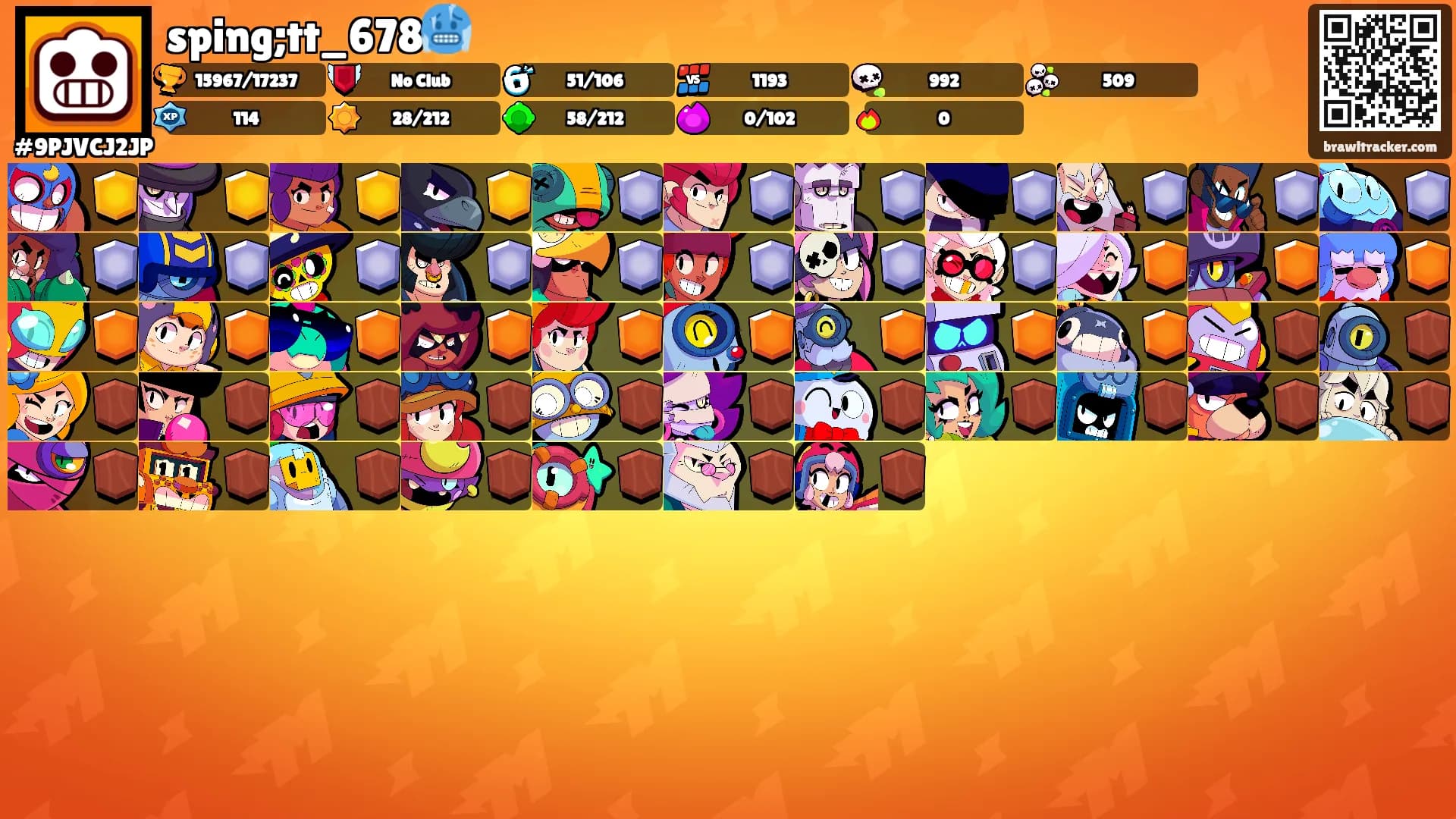 sping;tt_678🥶's Ranks