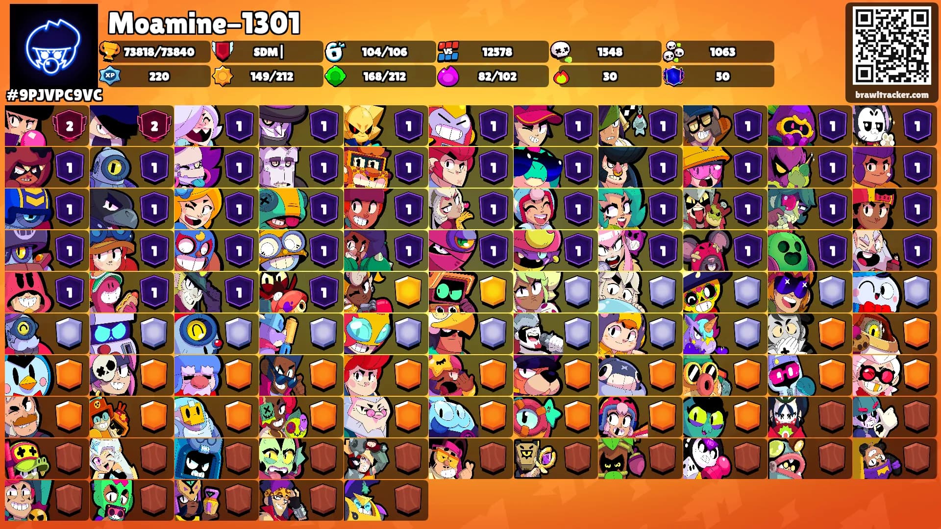 Moamine-1301's Ranks