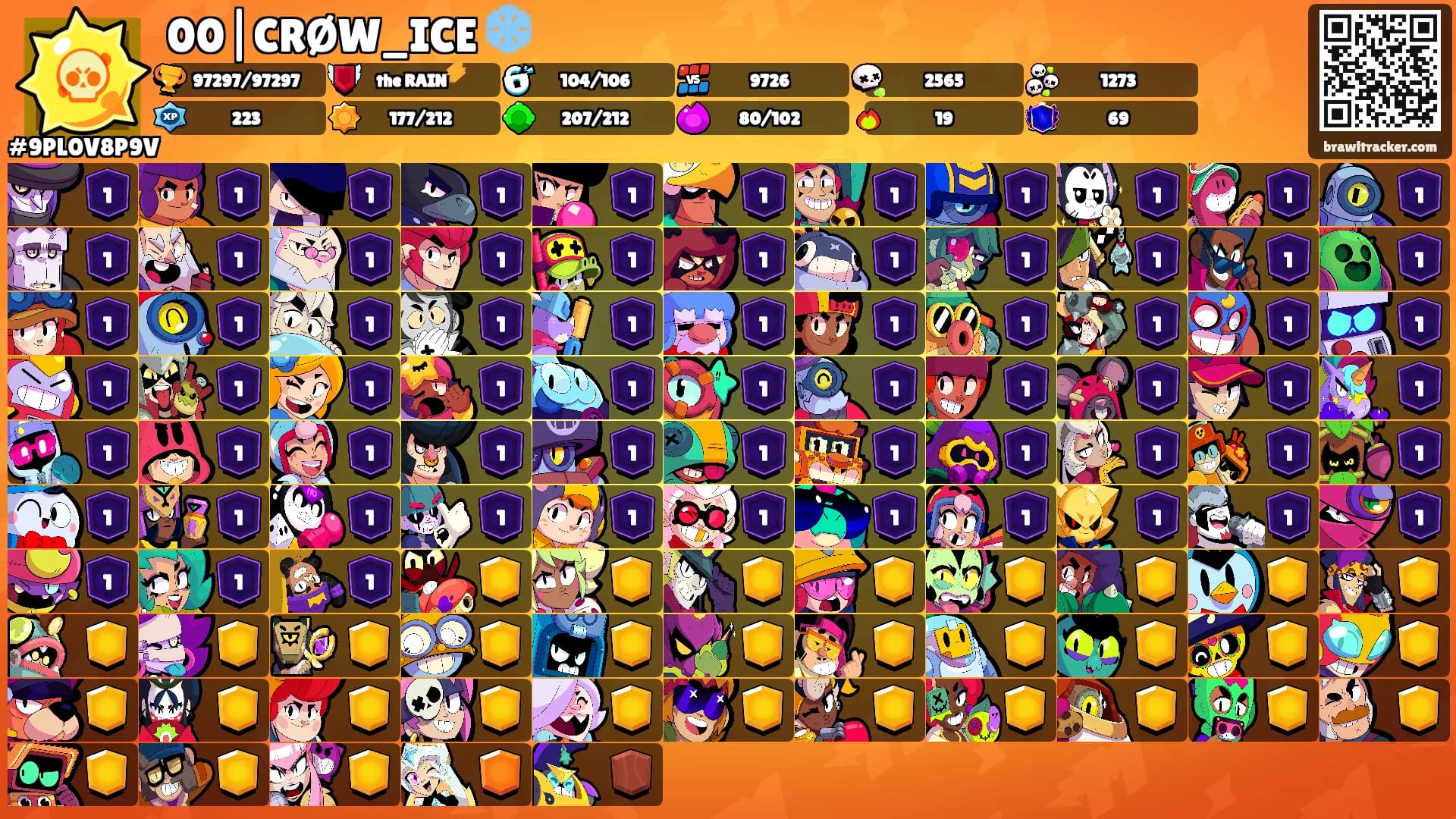 00|CRØW_ICE ❄️'s Ranks