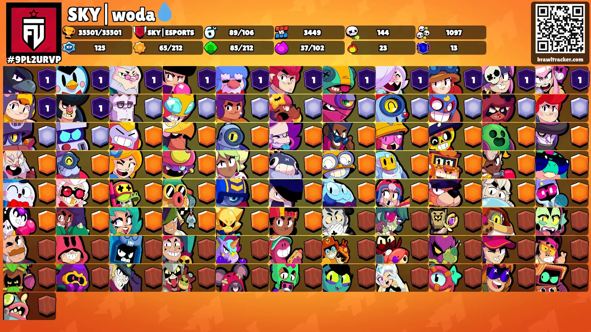 SKY|woda💧's Ranks