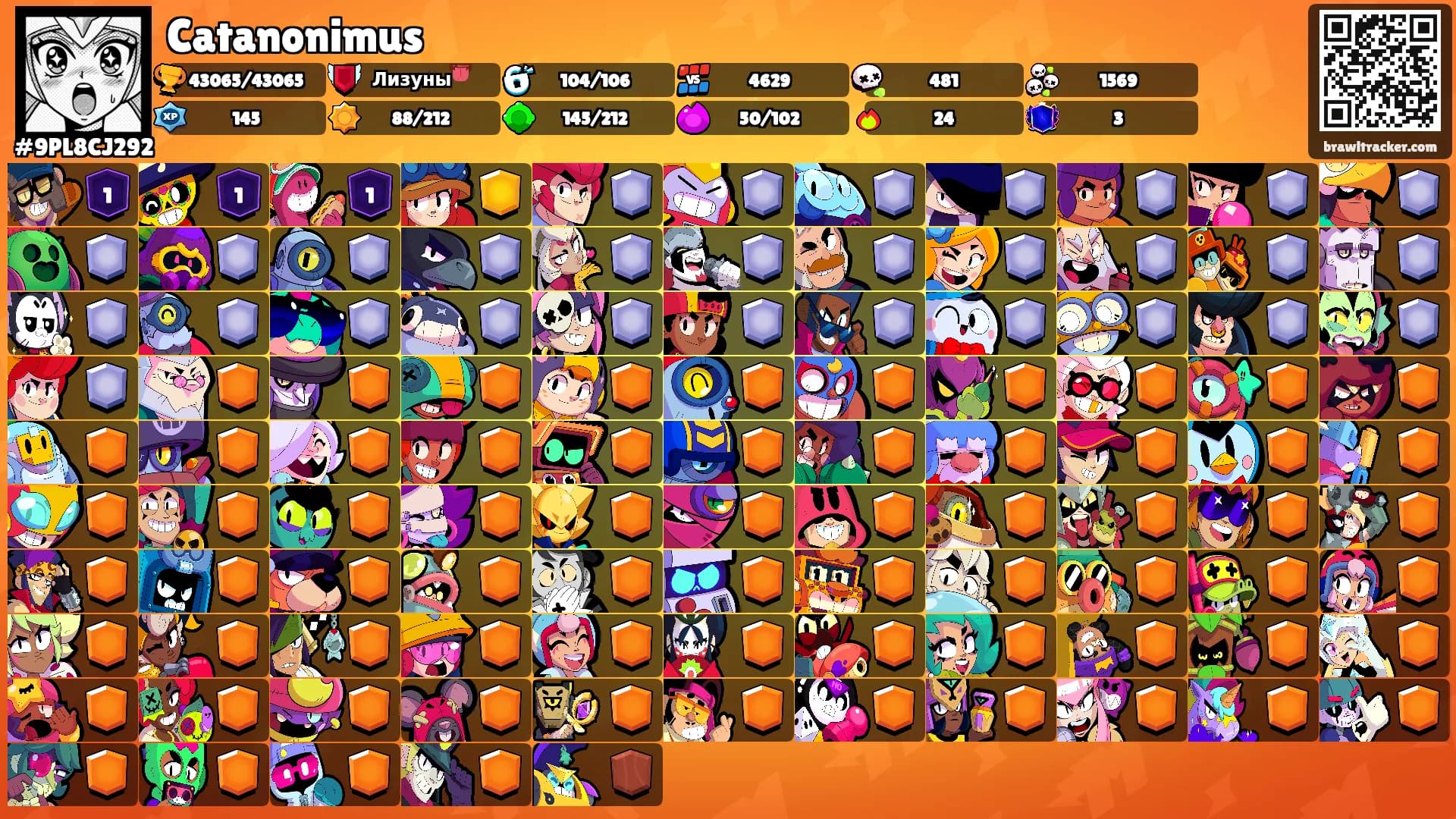 Catanonimus's Ranks