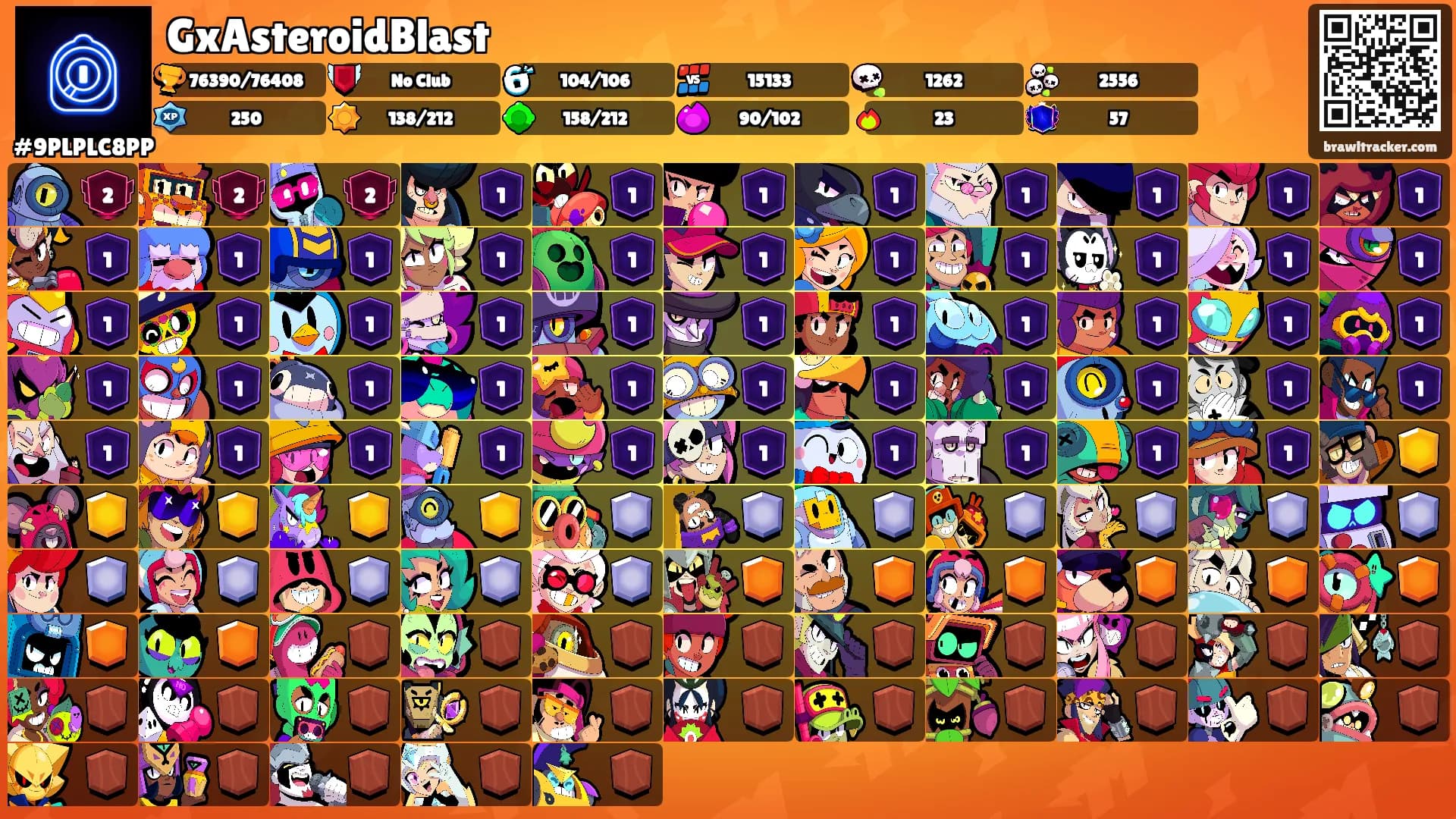 GxAsteroidBlast's Ranks