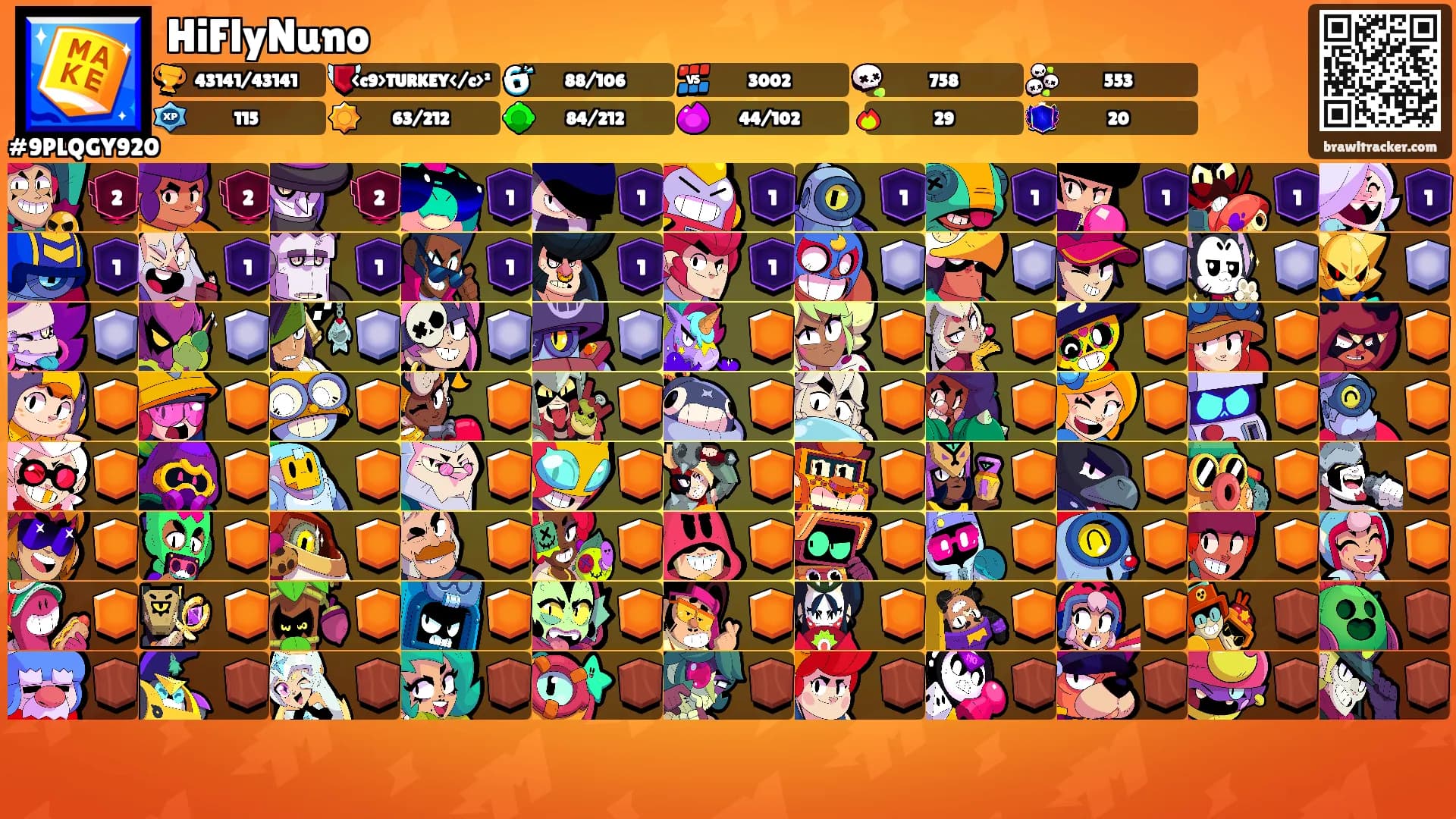 HiFlyNuno's Ranks