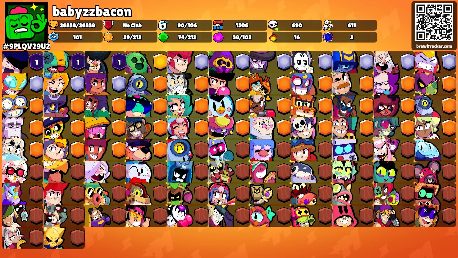 babyzzbacon's Ranks