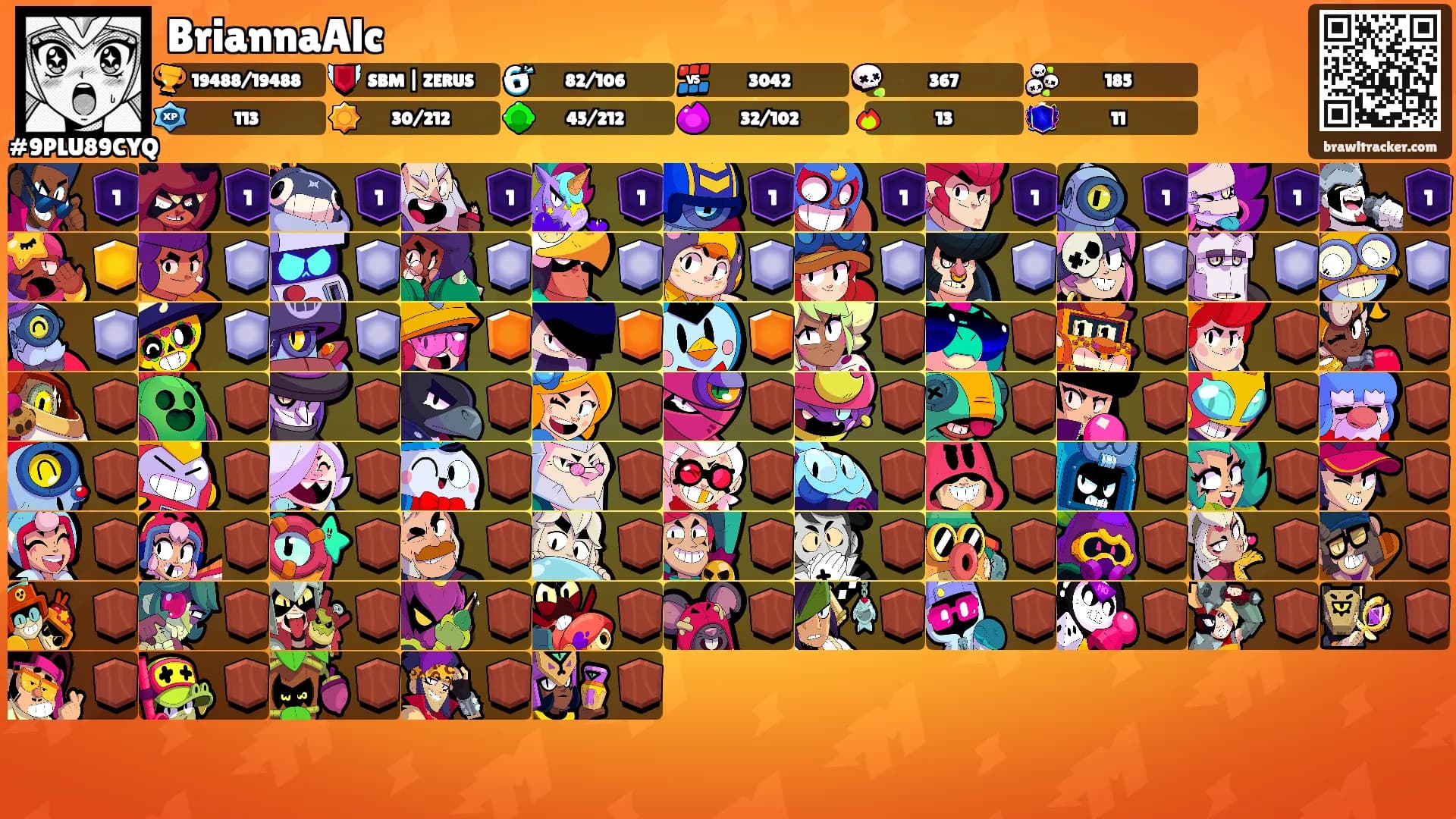 BriannaAlc's Ranks