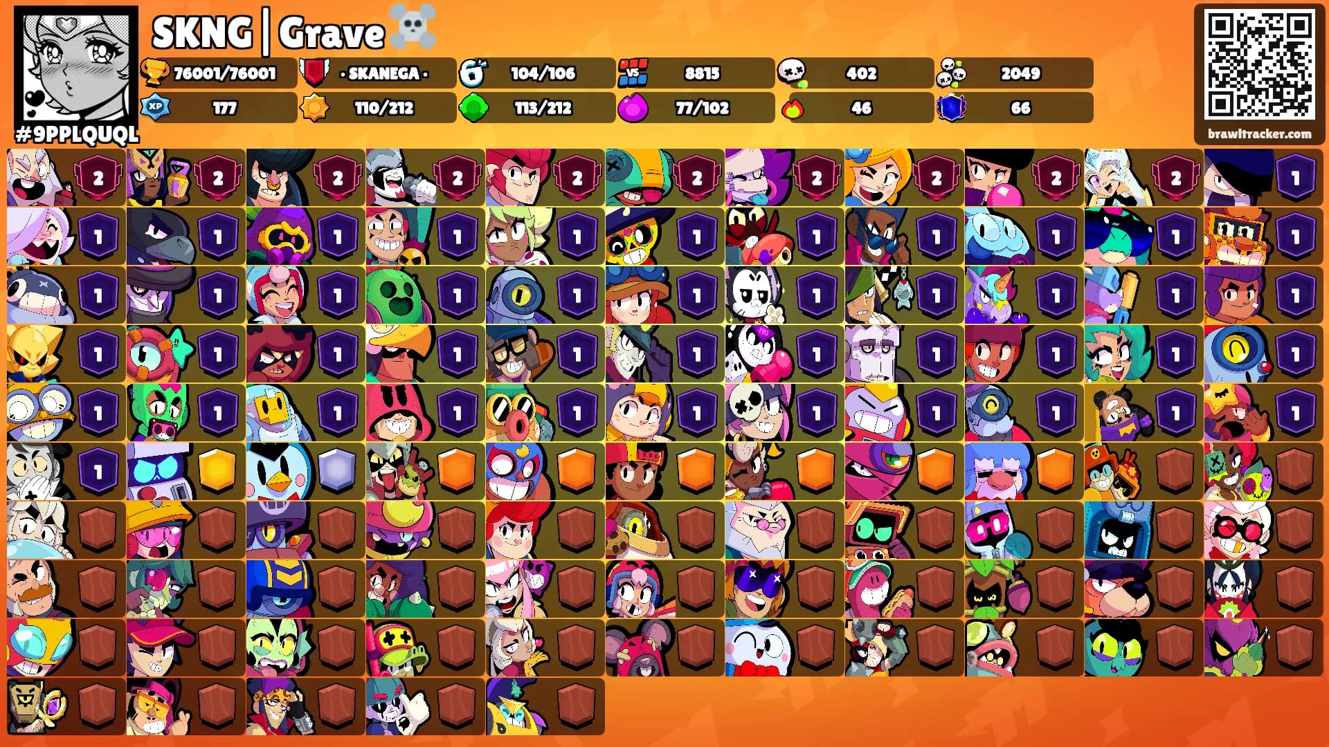 SKNG|Grave ☠️'s Ranks