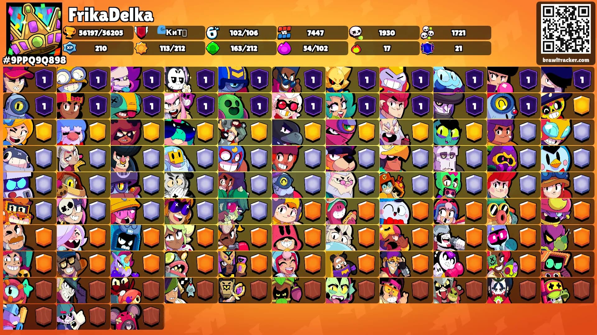 FrikaDelka's Ranks