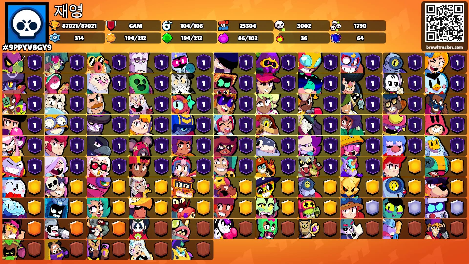 재영's Ranks