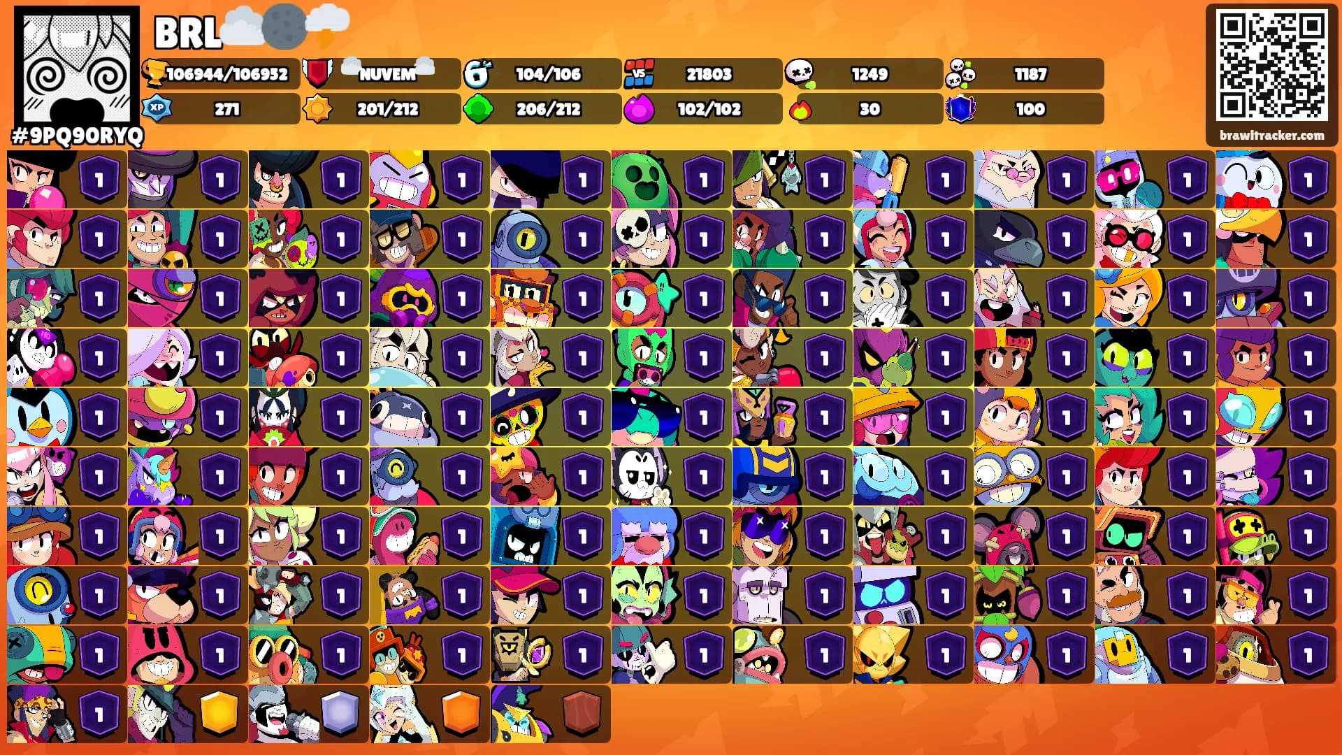 BRL☁️🌑🌩️'s Ranks